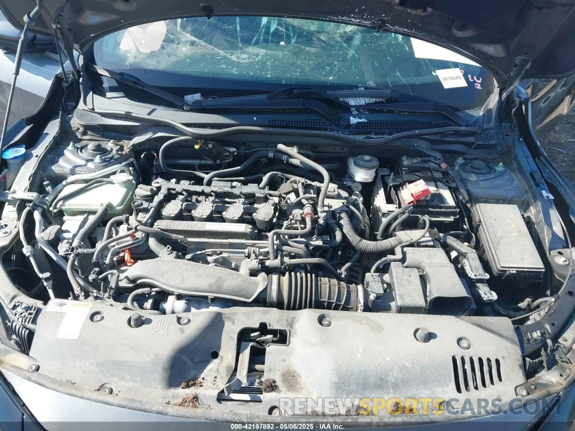 10 fotografías del automóvil dañado SHHFK7H31LU217329 HONDA CIVIC 2020