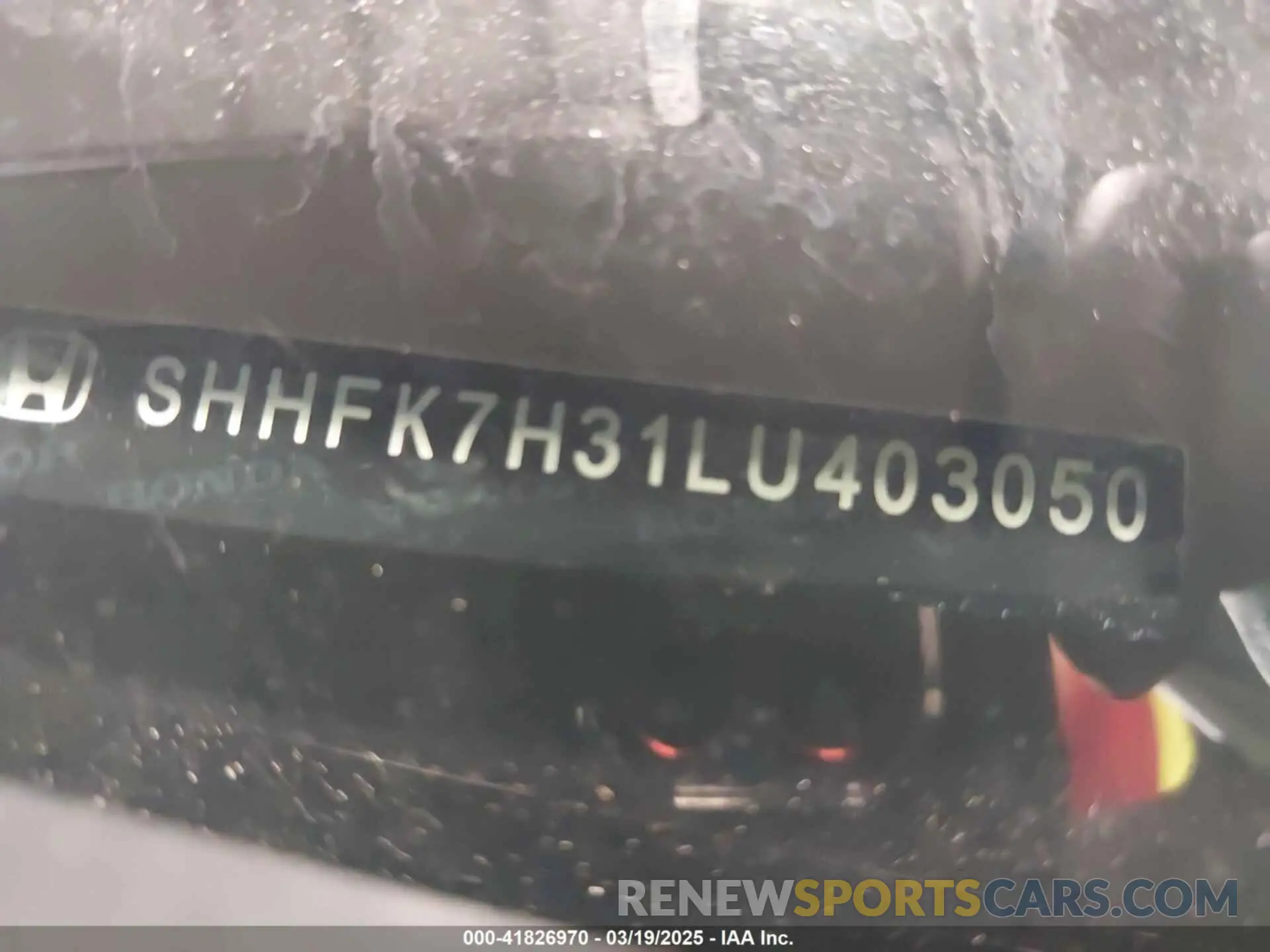 18 fotografías del automóvil dañado SHHFK7H31LU403050 HONDA CIVIC 2020