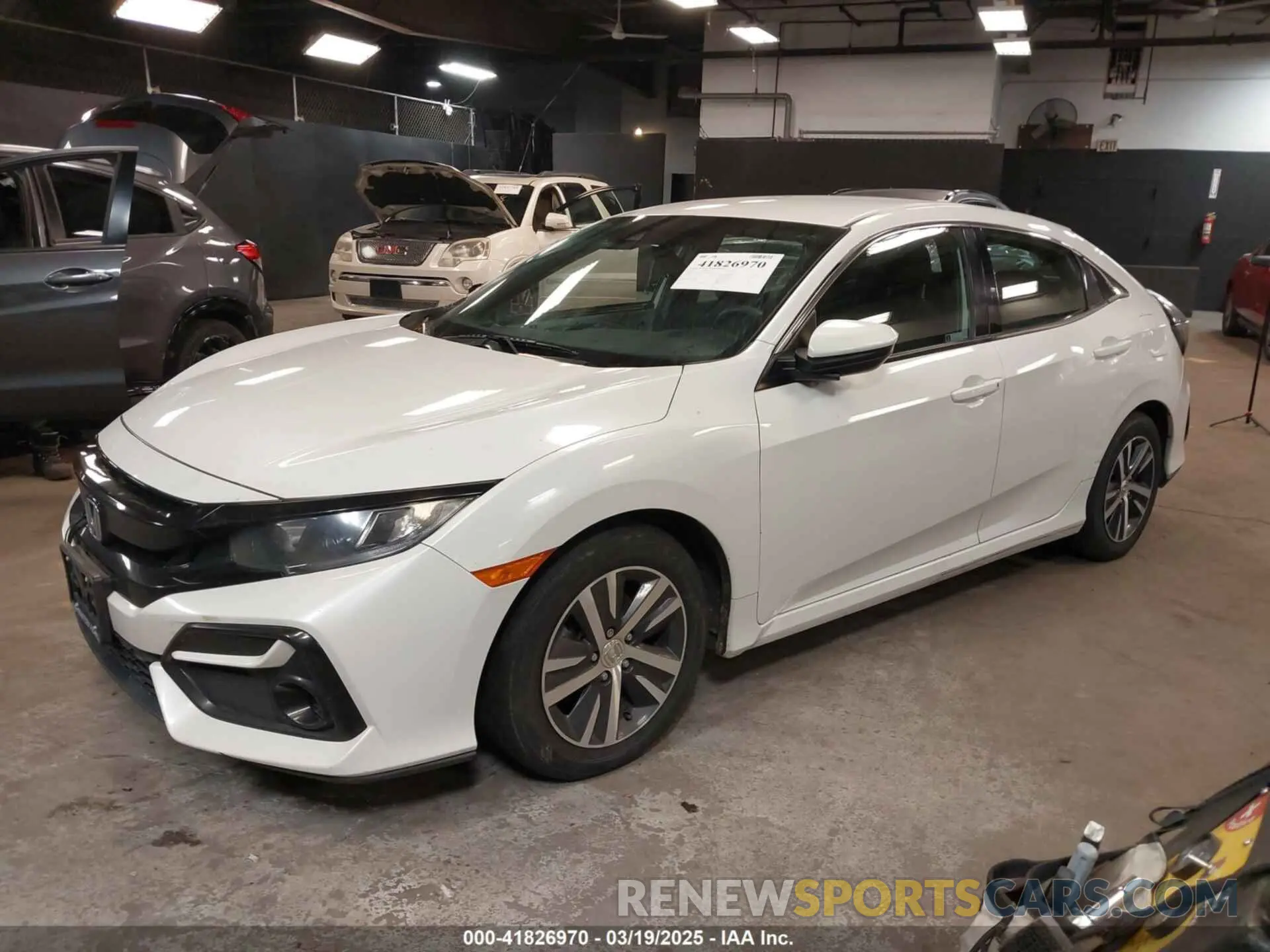 2 fotografías del automóvil dañado SHHFK7H31LU403050 HONDA CIVIC 2020
