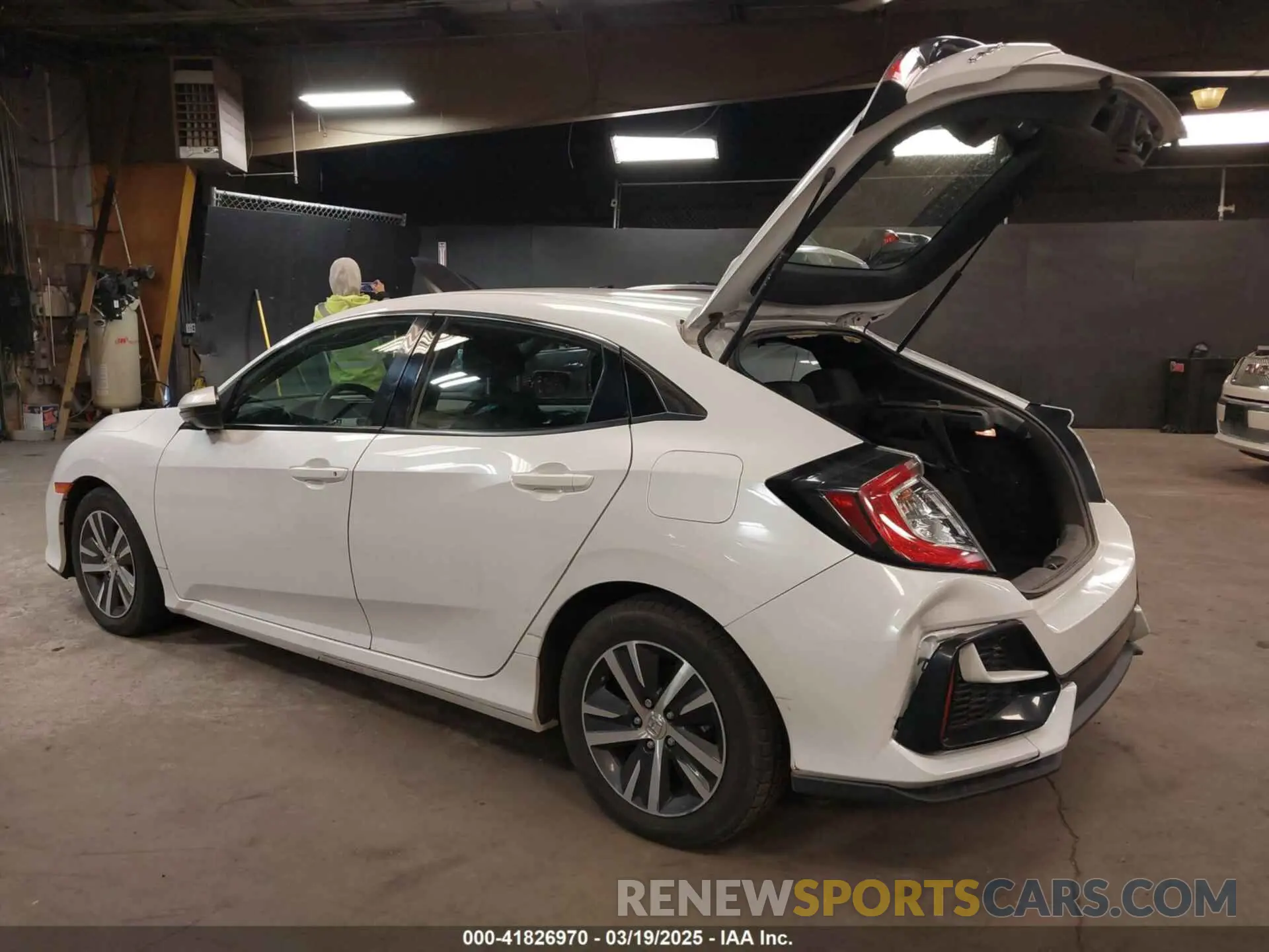 3 fotografías del automóvil dañado SHHFK7H31LU403050 HONDA CIVIC 2020