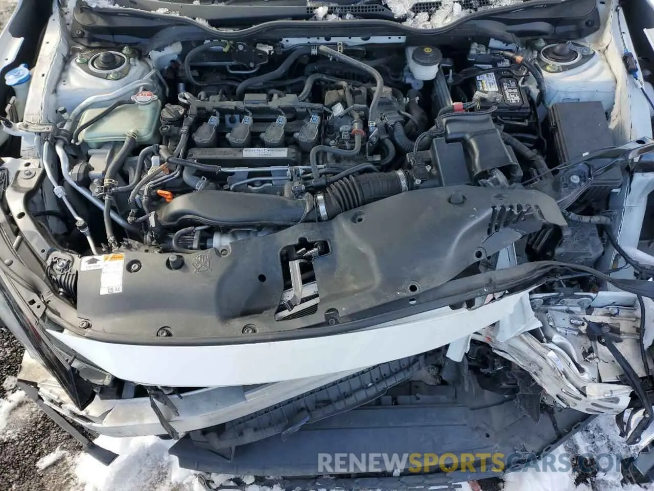 11 fotografías del automóvil dañado SHHFK7H31LU417045 HONDA CIVIC 2020