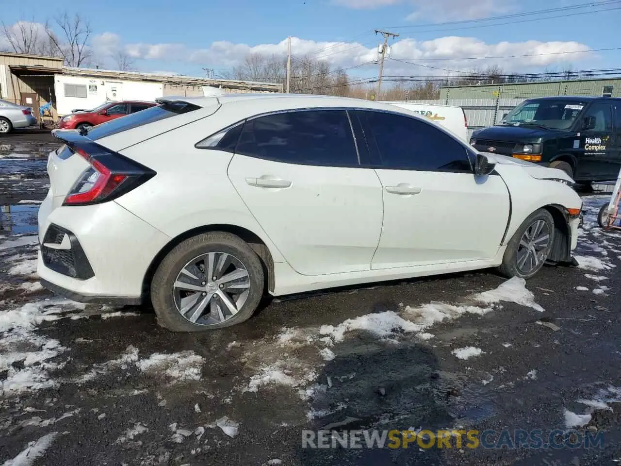 3 fotografías del automóvil dañado SHHFK7H31LU417045 HONDA CIVIC 2020