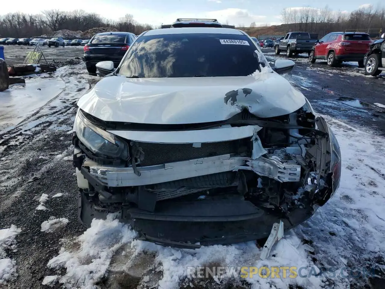 5 fotografías del automóvil dañado SHHFK7H31LU417045 HONDA CIVIC 2020