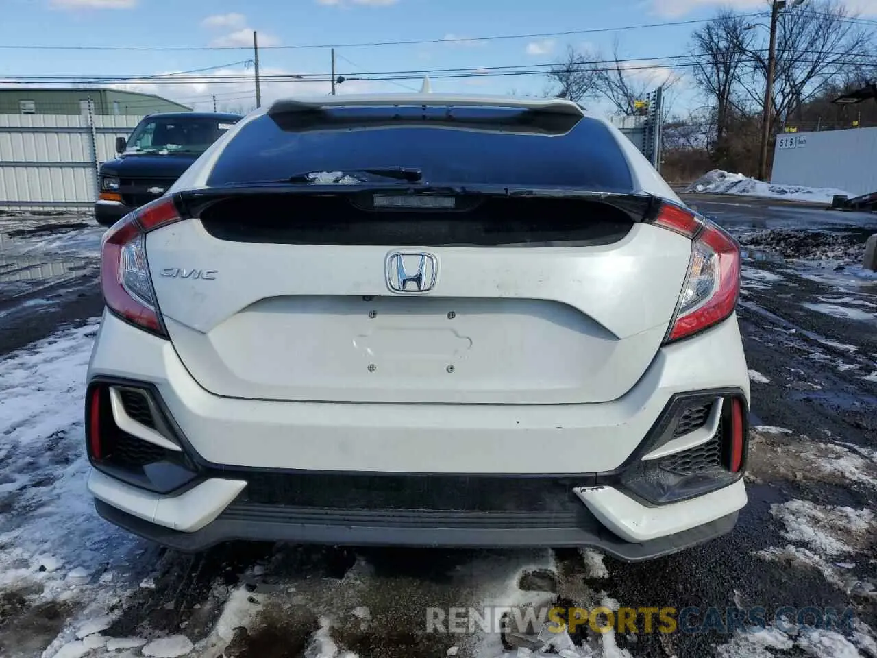 6 fotografías del automóvil dañado SHHFK7H31LU417045 HONDA CIVIC 2020
