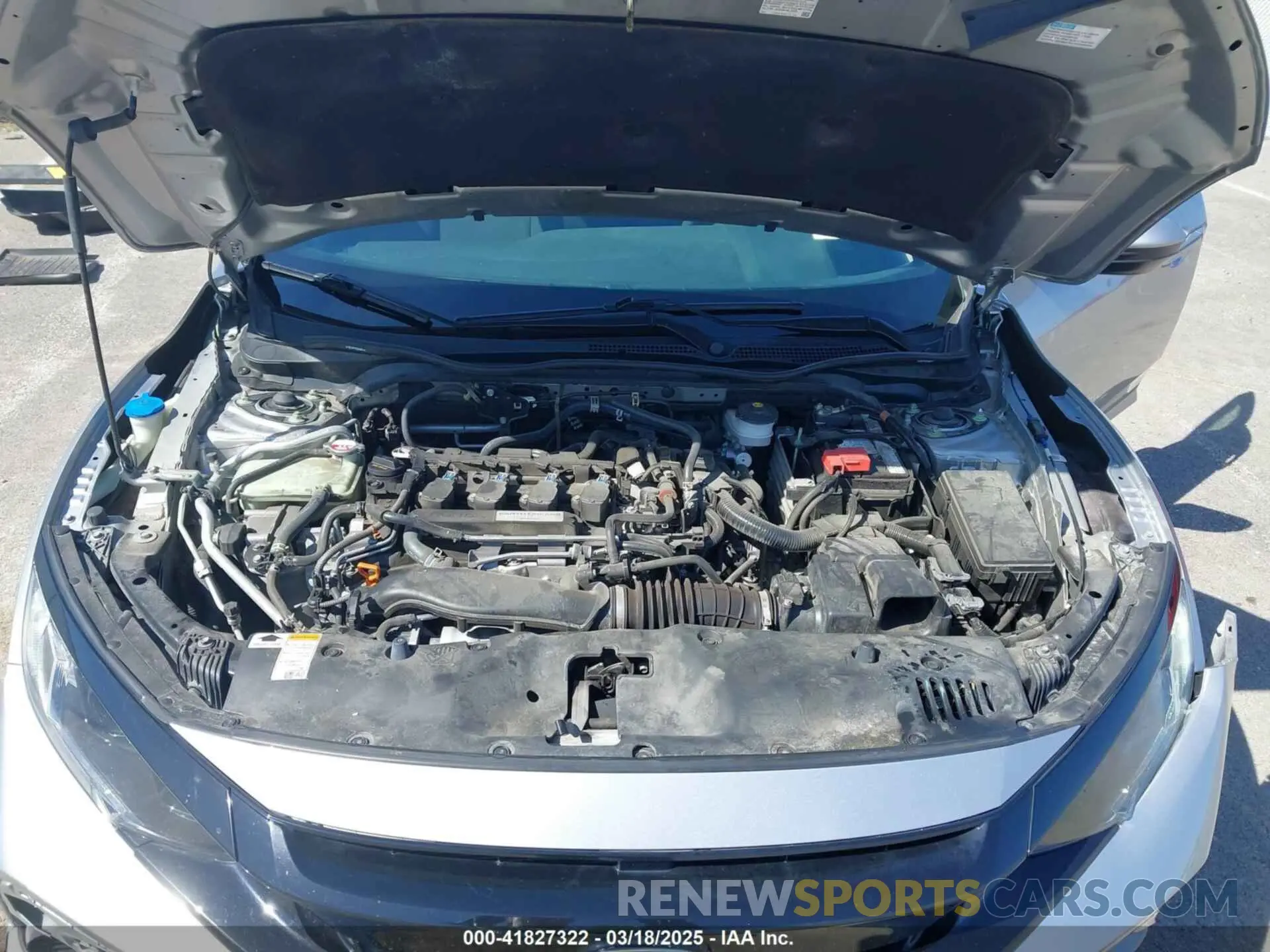10 fotografías del automóvil dañado SHHFK7H34LU403866 HONDA CIVIC 2020