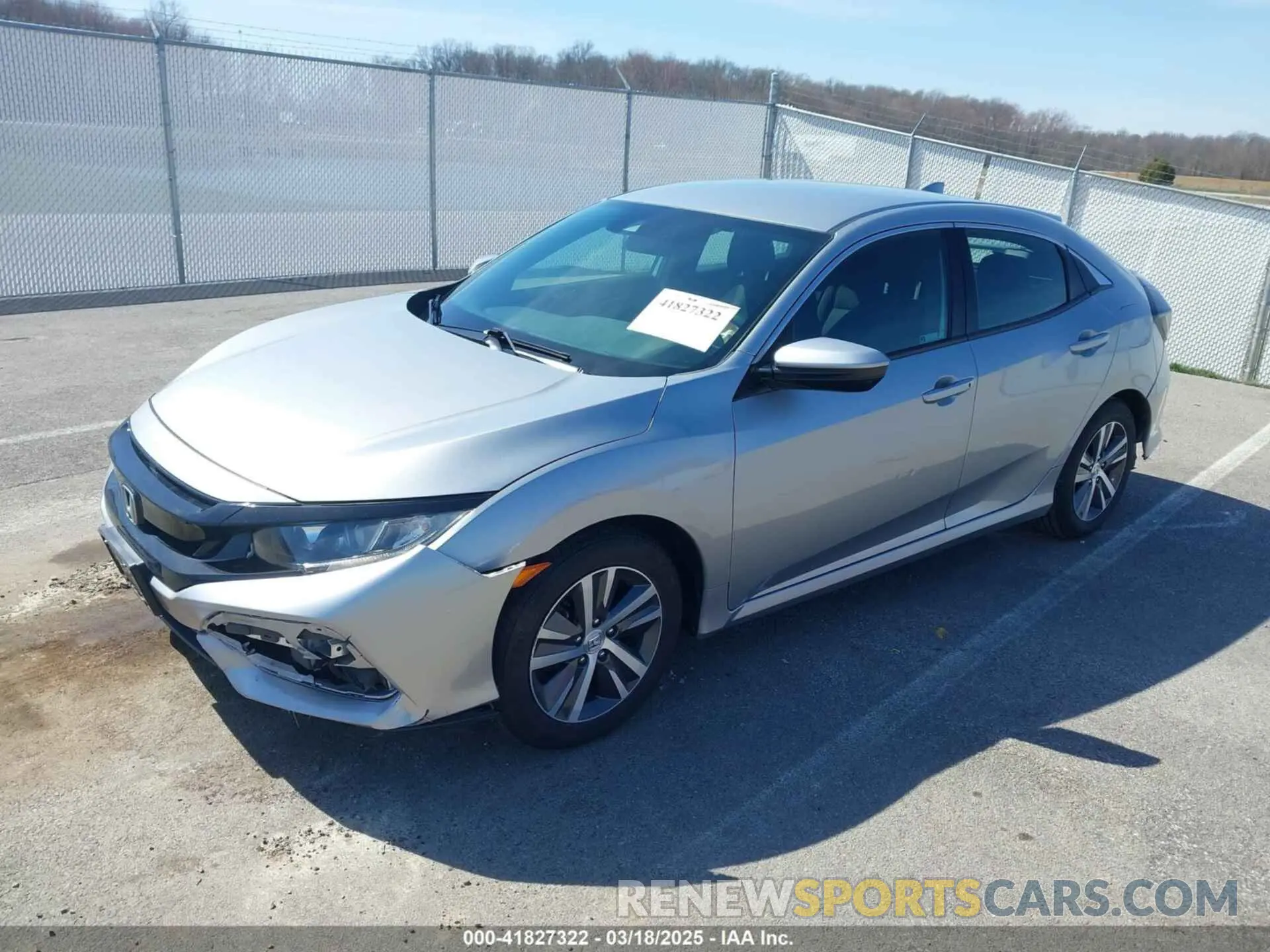 2 fotografías del automóvil dañado SHHFK7H34LU403866 HONDA CIVIC 2020