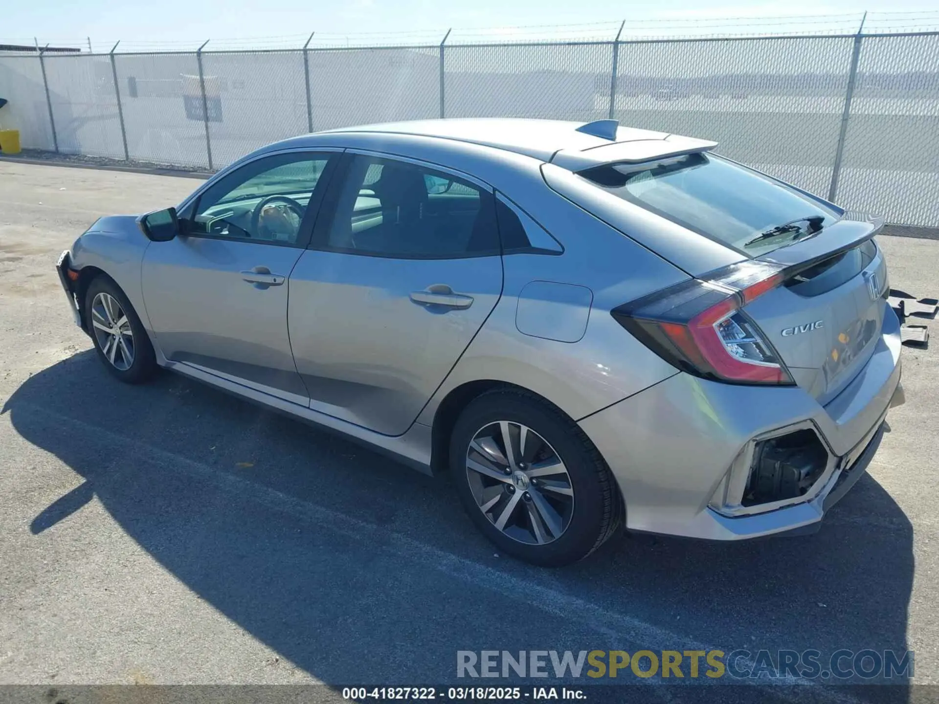 3 fotografías del automóvil dañado SHHFK7H34LU403866 HONDA CIVIC 2020