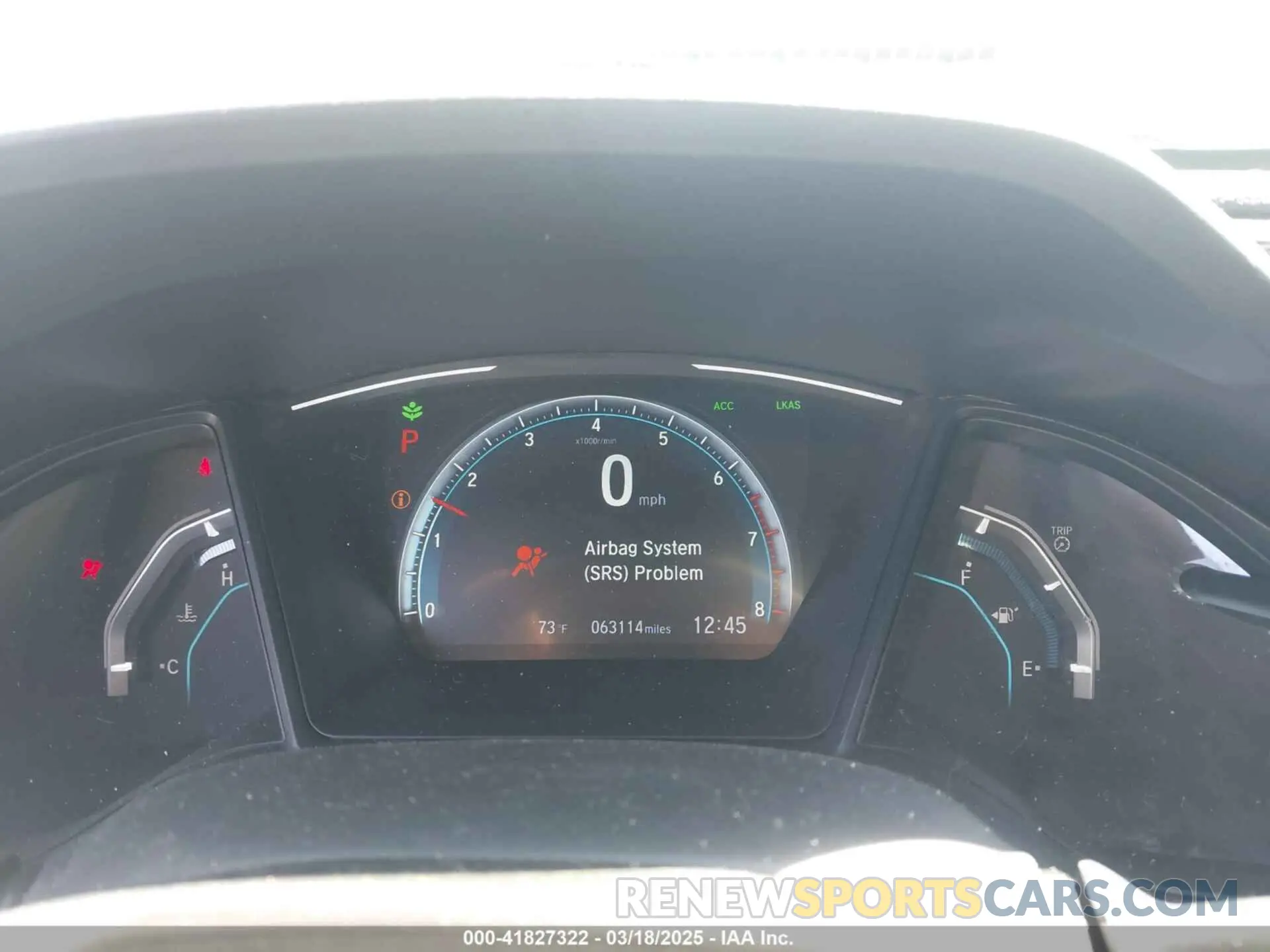 7 fotografías del automóvil dañado SHHFK7H34LU403866 HONDA CIVIC 2020
