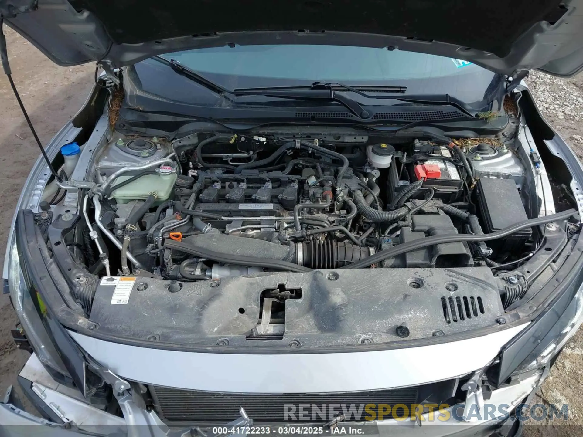 10 fotografías del automóvil dañado SHHFK7H38LU411047 HONDA CIVIC 2020