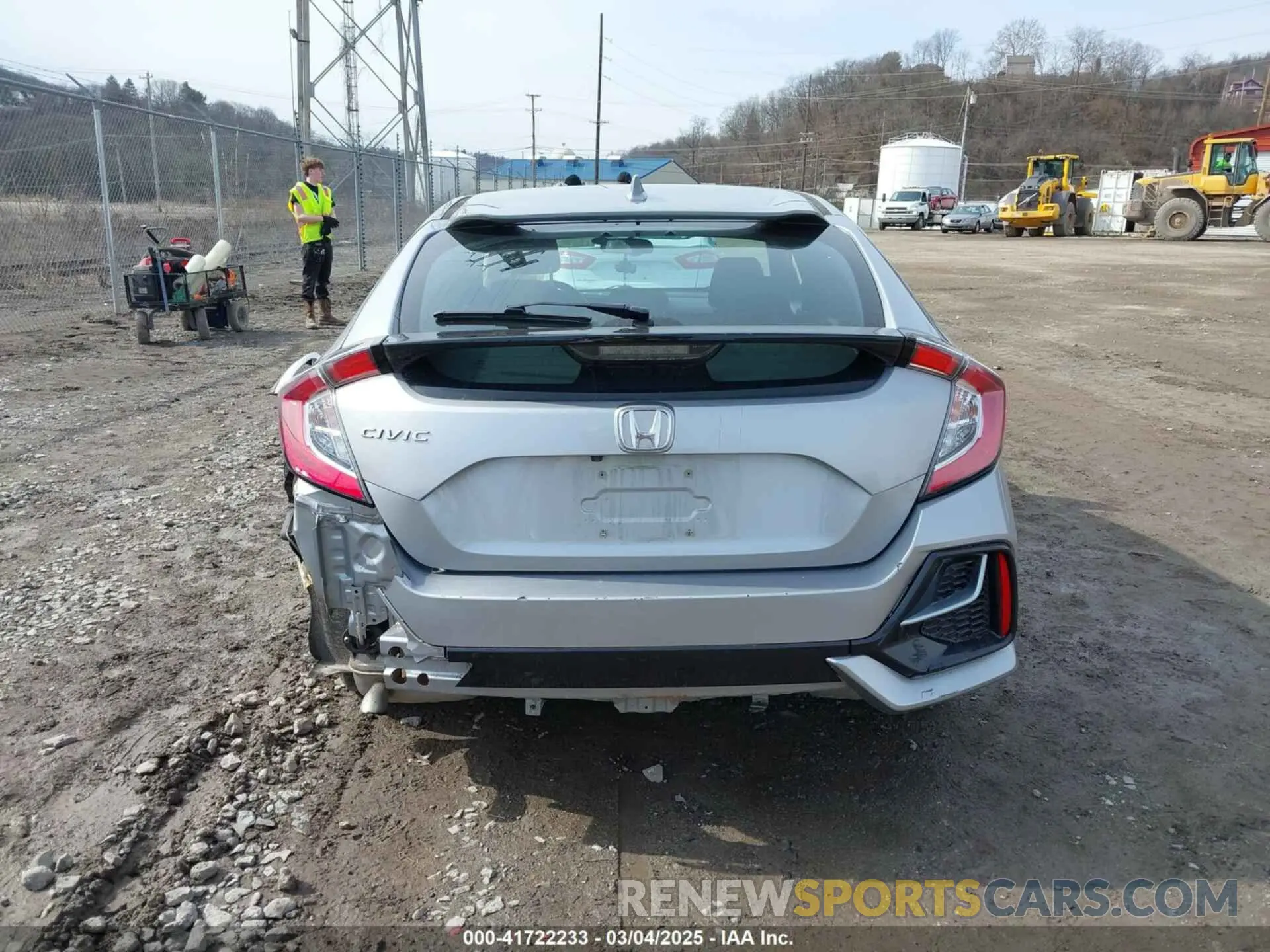 17 fotografías del automóvil dañado SHHFK7H38LU411047 HONDA CIVIC 2020