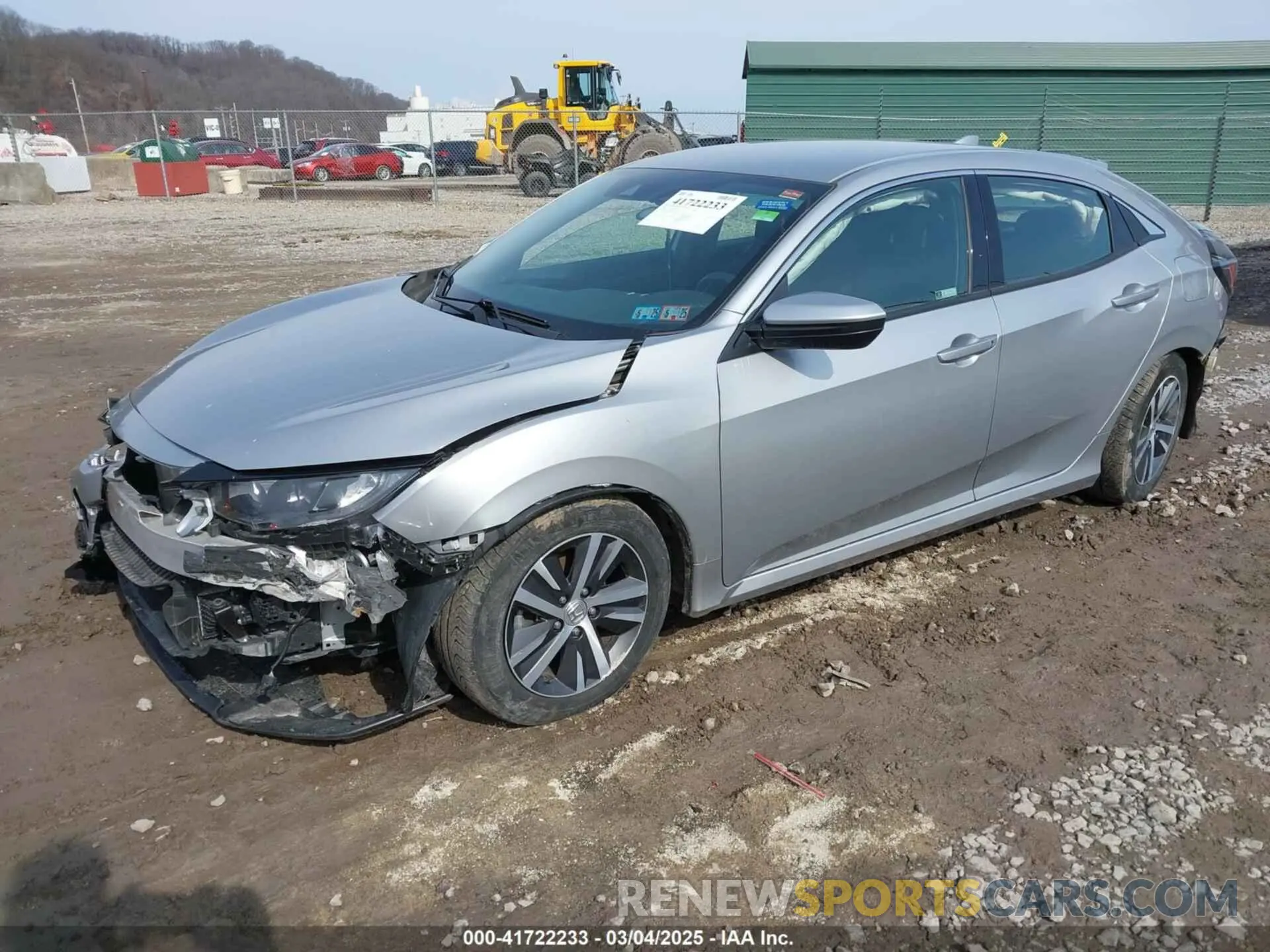 2 fotografías del automóvil dañado SHHFK7H38LU411047 HONDA CIVIC 2020