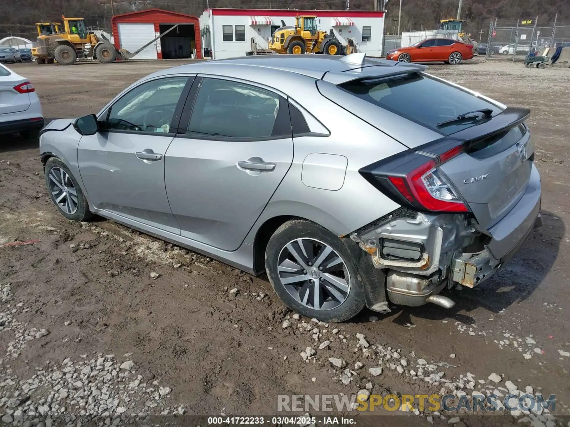 3 fotografías del automóvil dañado SHHFK7H38LU411047 HONDA CIVIC 2020