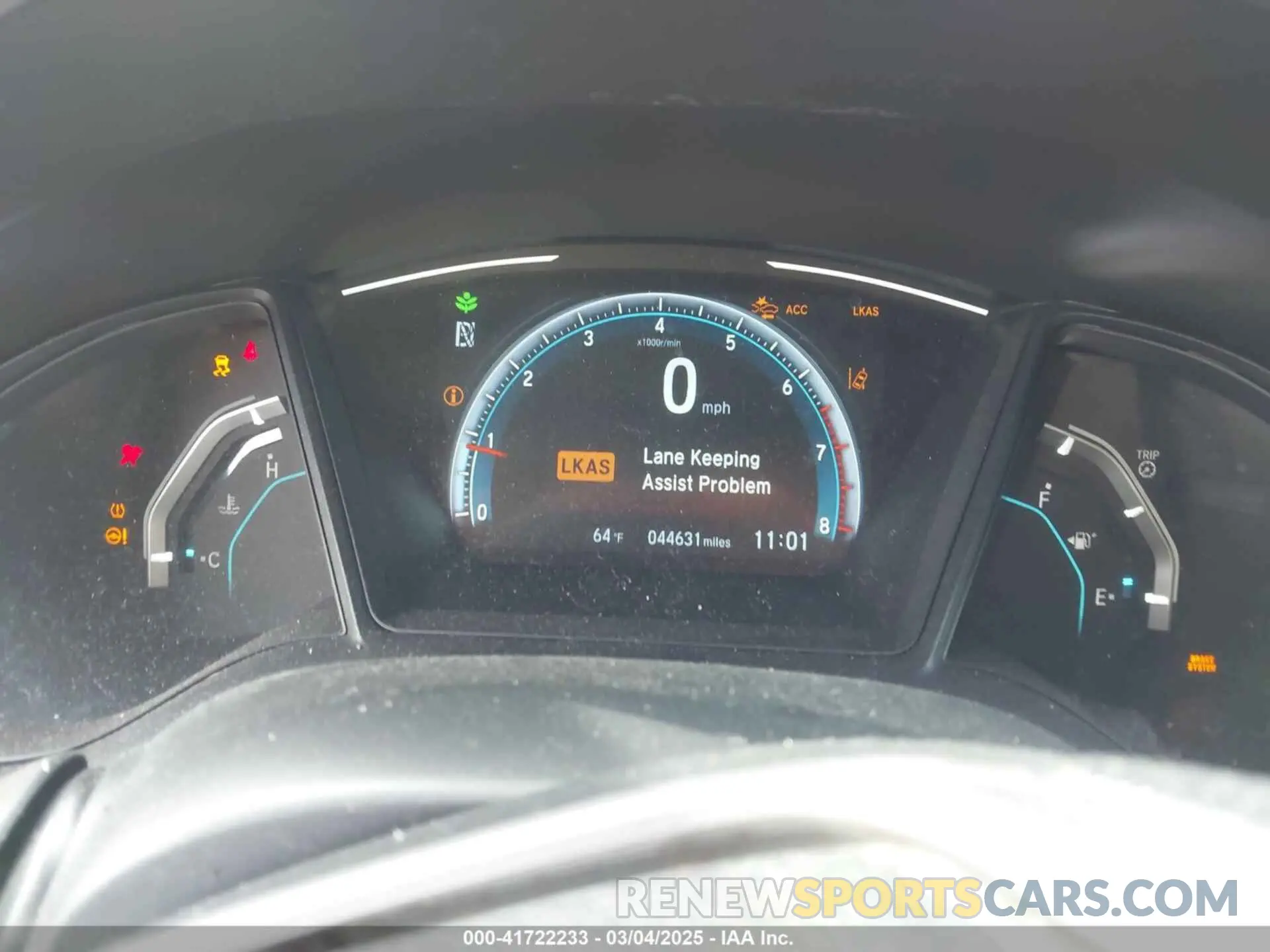 7 fotografías del automóvil dañado SHHFK7H38LU411047 HONDA CIVIC 2020