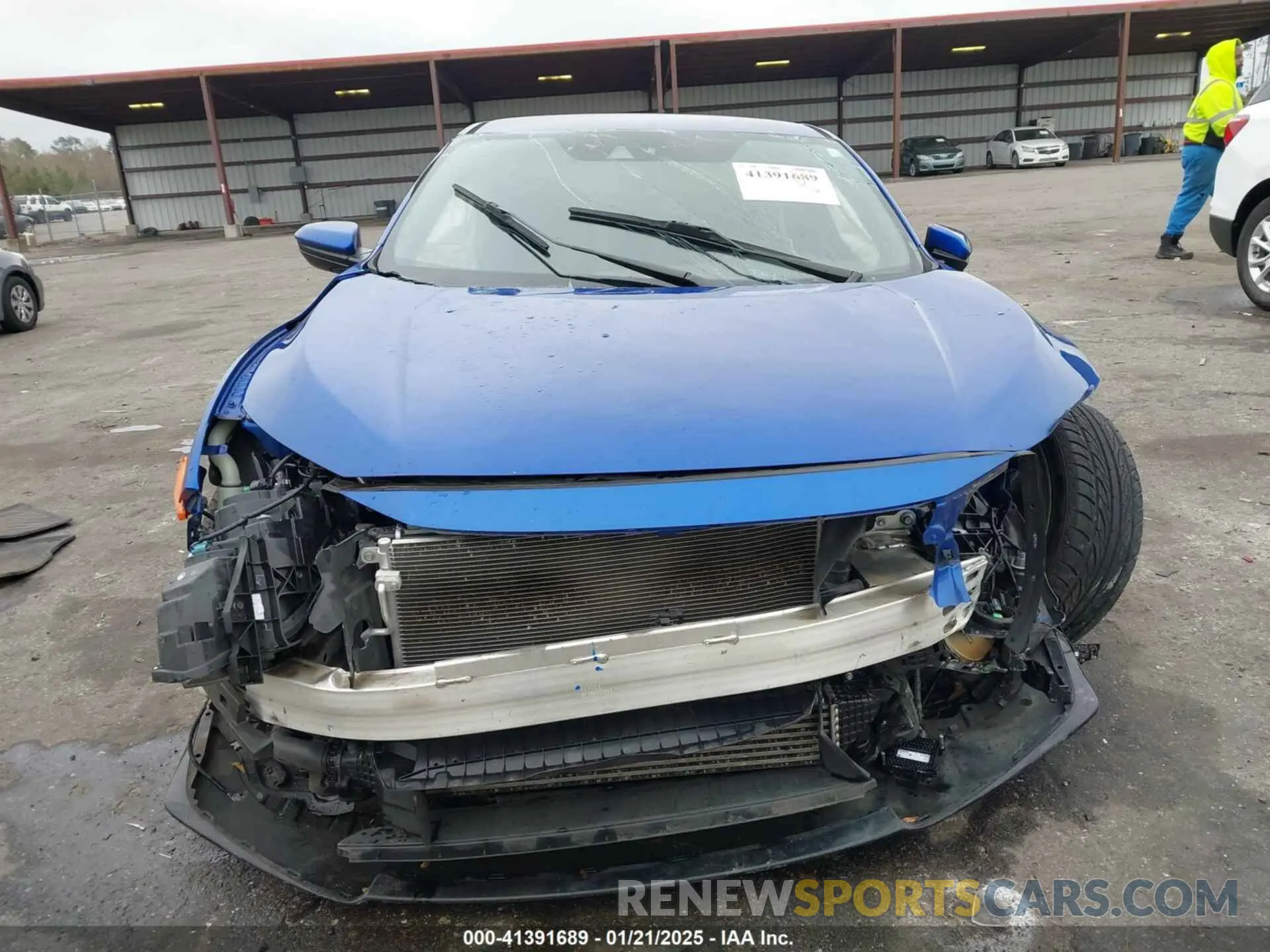 11 fotografías del automóvil dañado SHHFK7H40LU220439 HONDA CIVIC 2020