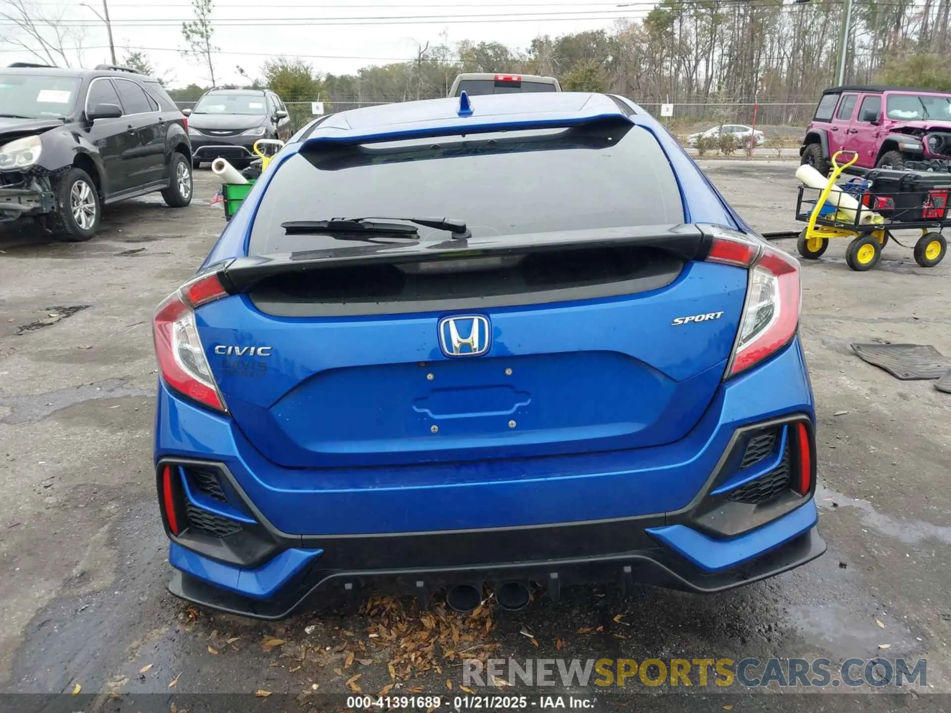 15 fotografías del automóvil dañado SHHFK7H40LU220439 HONDA CIVIC 2020