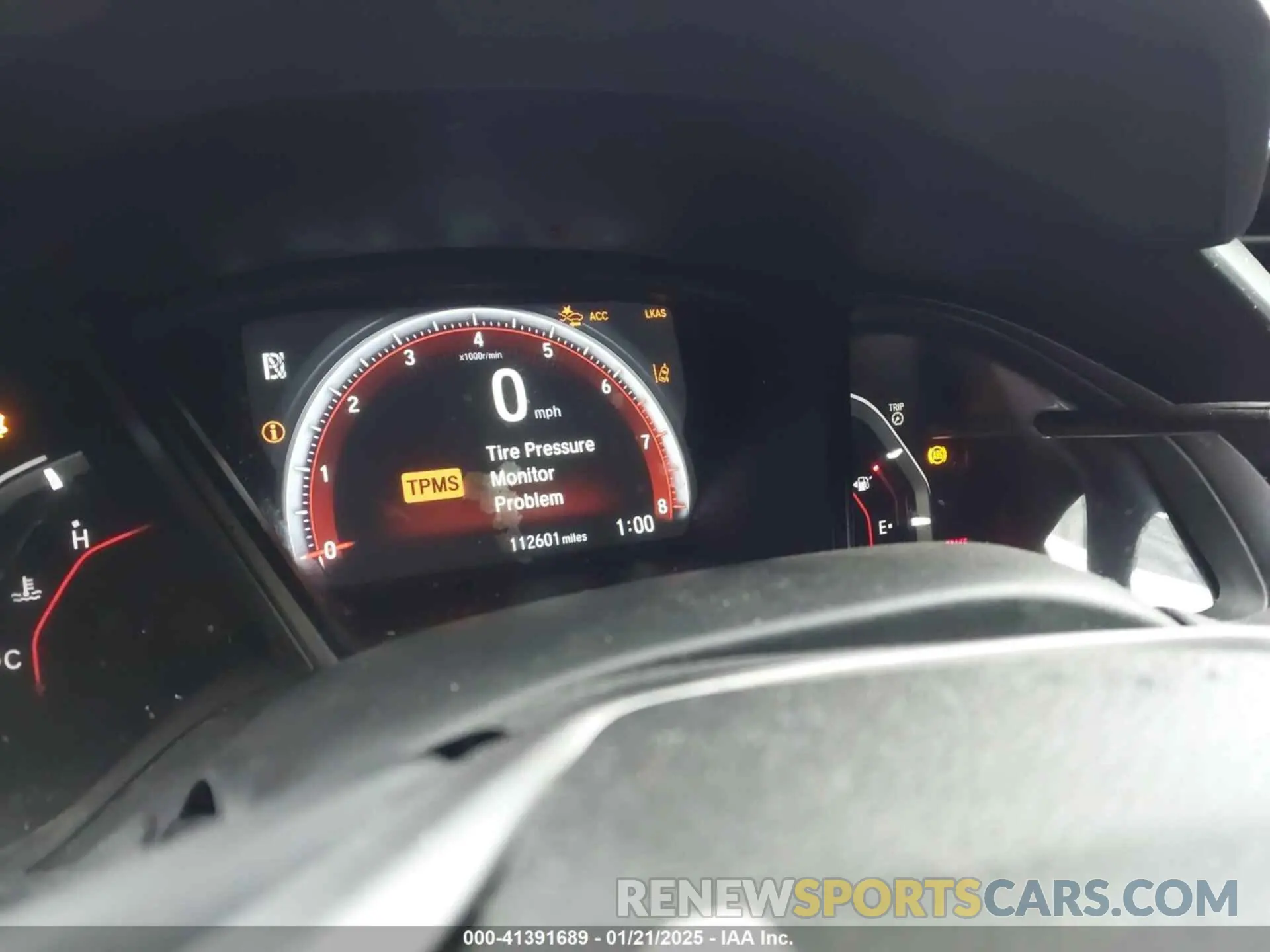 7 fotografías del automóvil dañado SHHFK7H40LU220439 HONDA CIVIC 2020