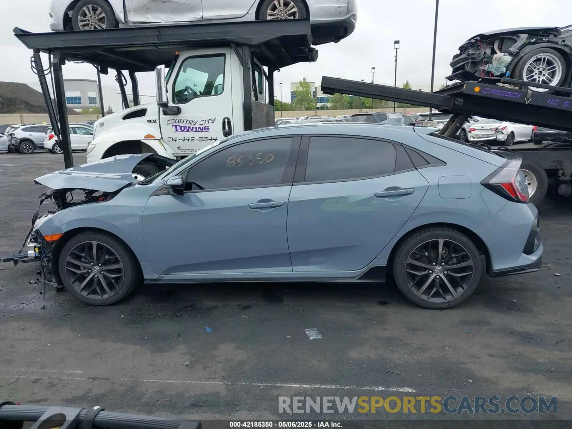 15 fotografías del automóvil dañado SHHFK7H40LU404506 HONDA CIVIC 2020