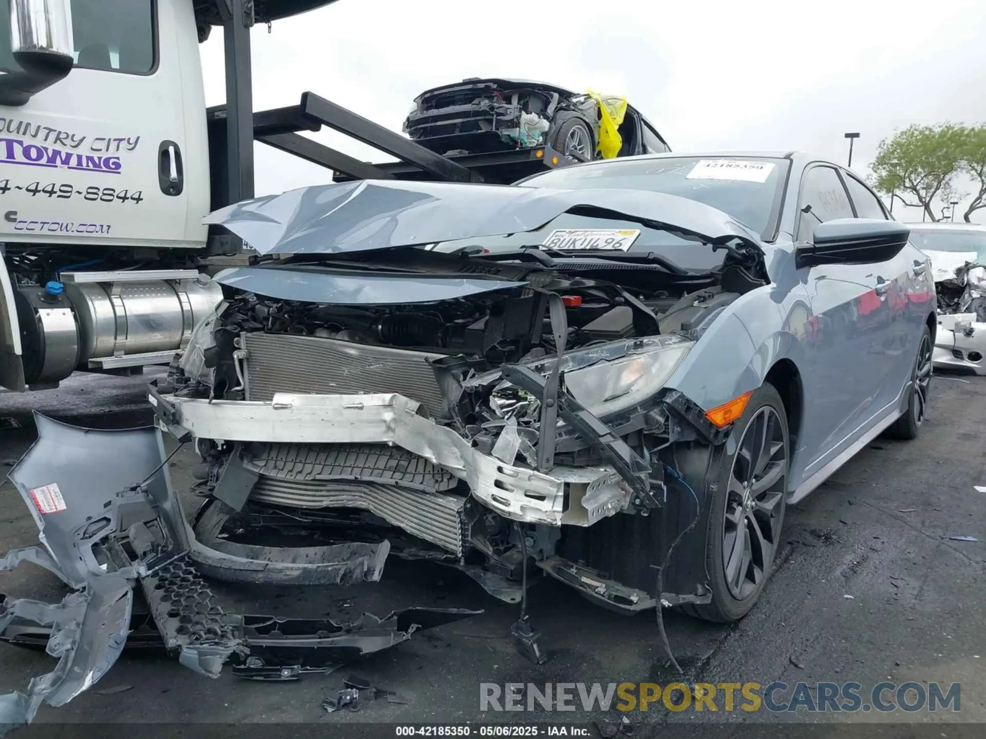 6 fotografías del automóvil dañado SHHFK7H40LU404506 HONDA CIVIC 2020