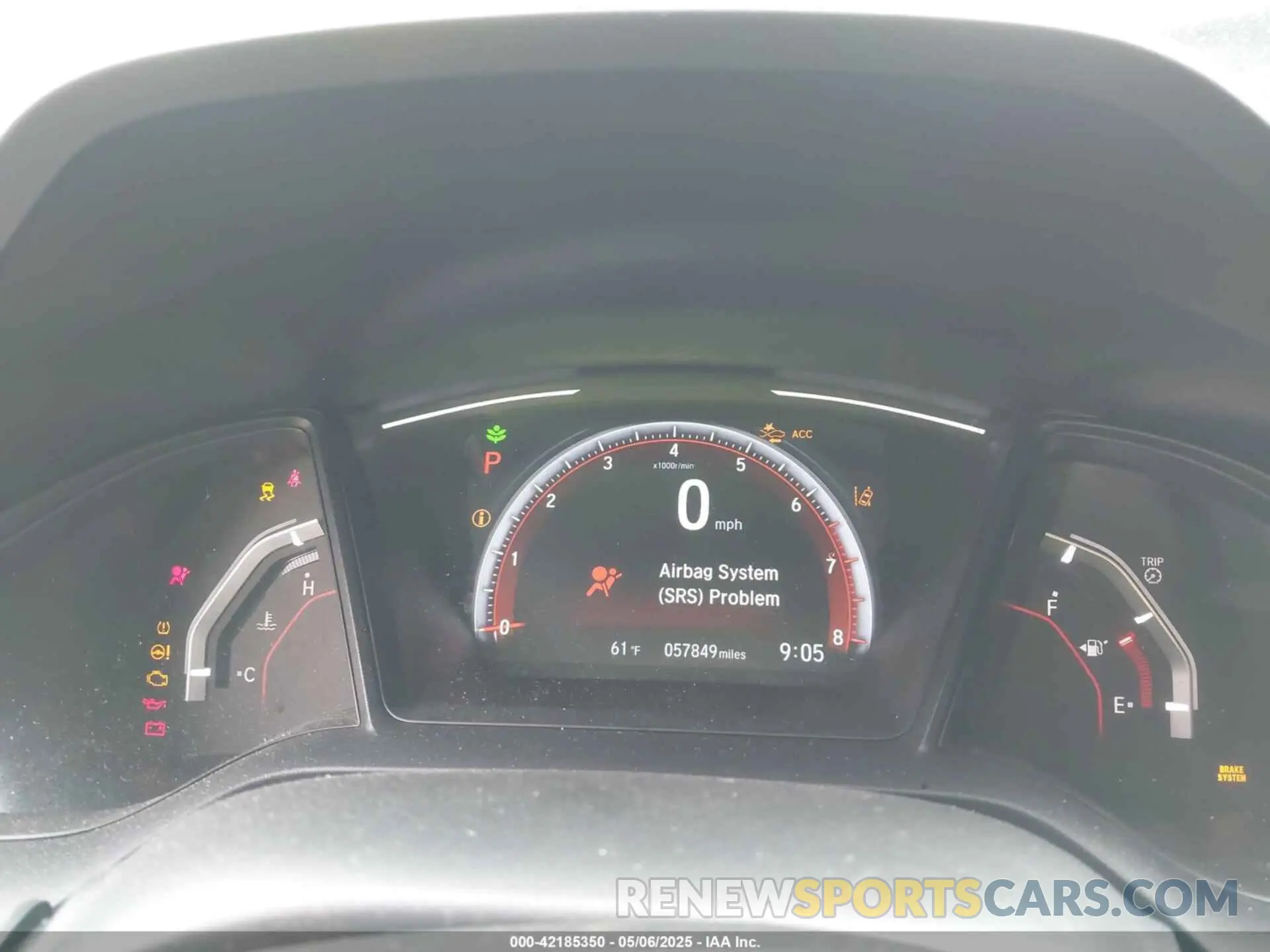 7 fotografías del automóvil dañado SHHFK7H40LU404506 HONDA CIVIC 2020