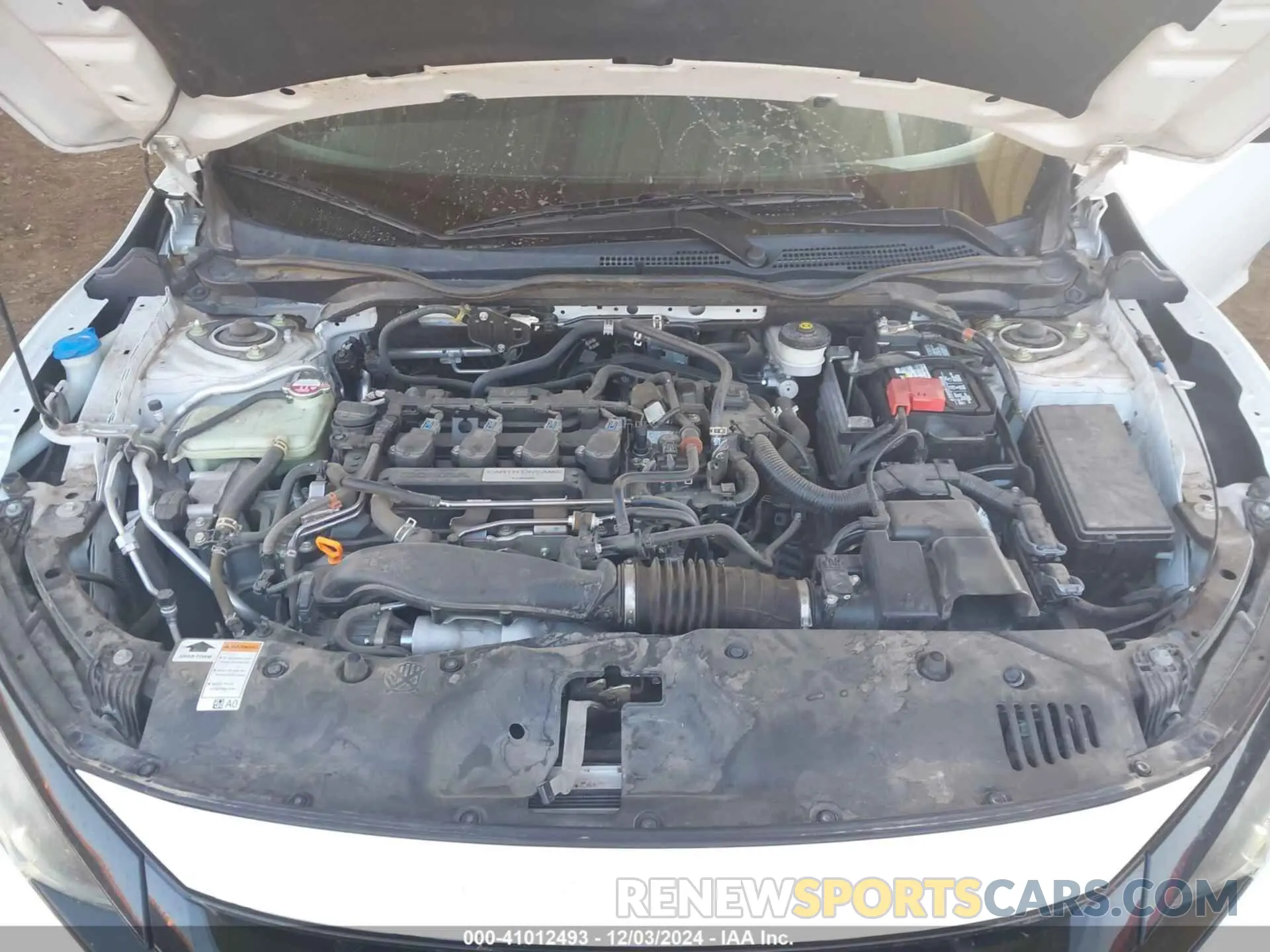 10 fotografías del automóvil dañado SHHFK7H41LU208378 HONDA CIVIC 2020