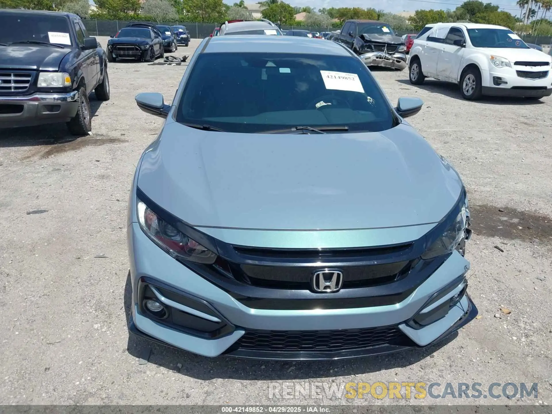 12 fotografías del automóvil dañado SHHFK7H42LU213055 HONDA CIVIC 2020