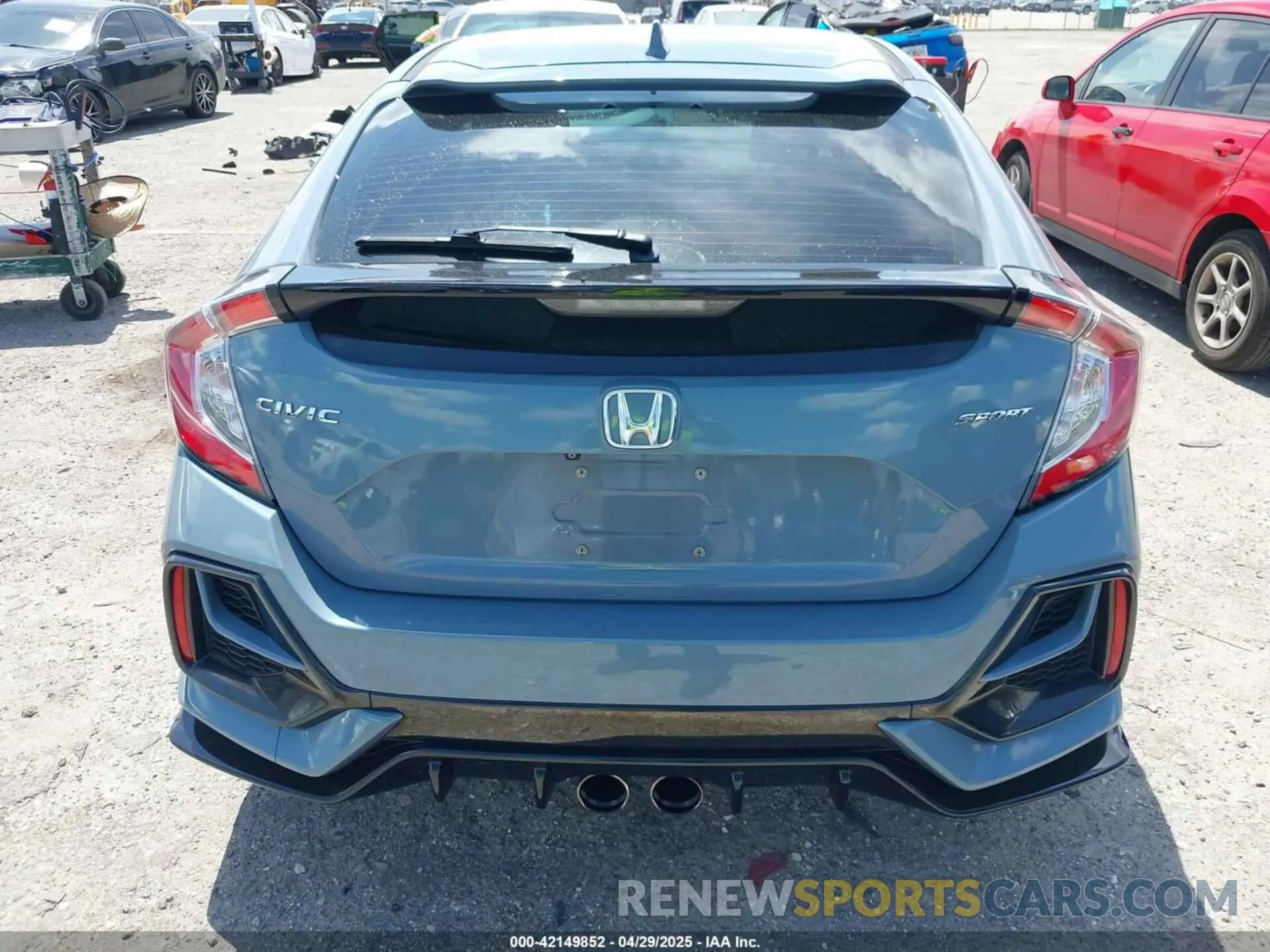 16 fotografías del automóvil dañado SHHFK7H42LU213055 HONDA CIVIC 2020