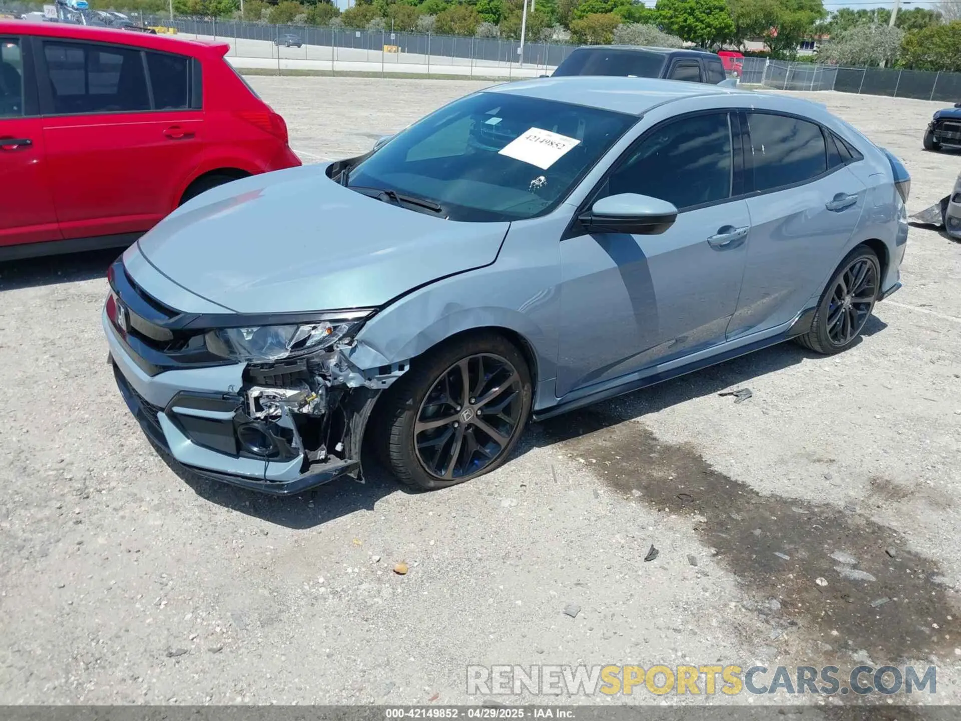 2 fotografías del automóvil dañado SHHFK7H42LU213055 HONDA CIVIC 2020