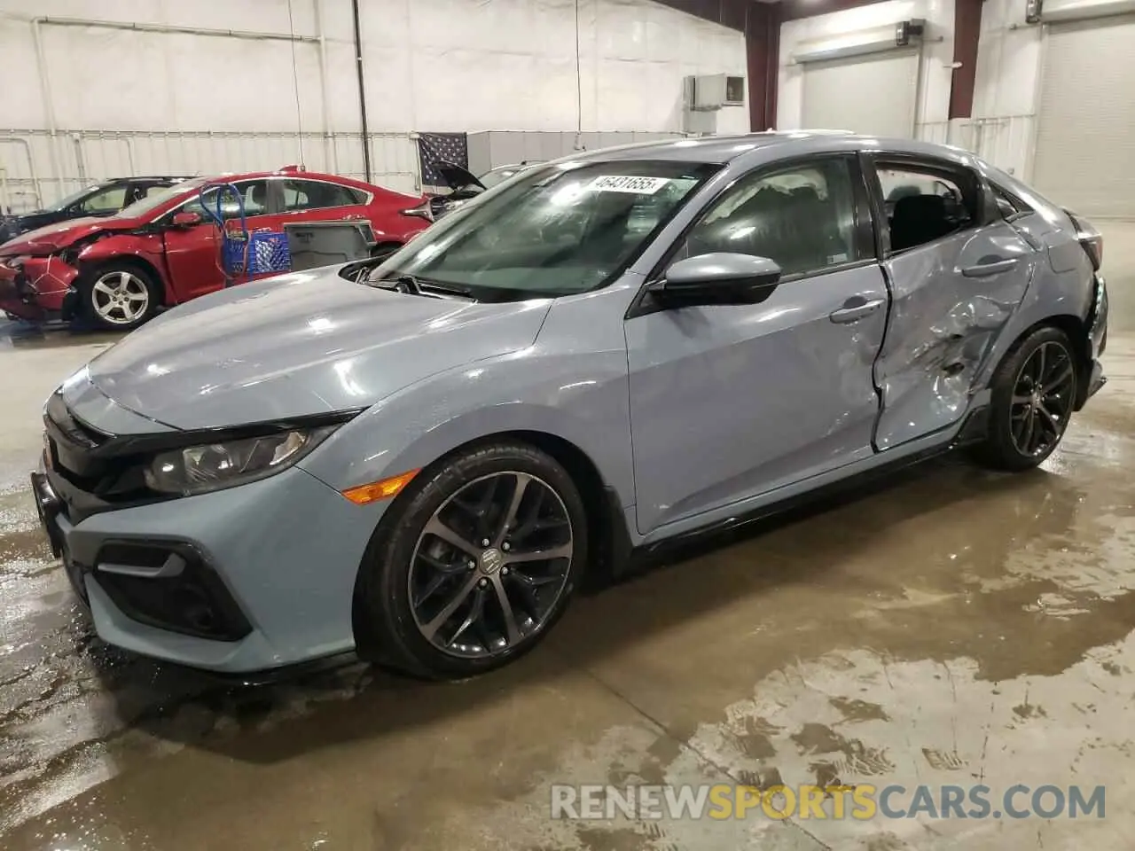 1 fotografías del automóvil dañado SHHFK7H42LU213881 HONDA CIVIC 2020