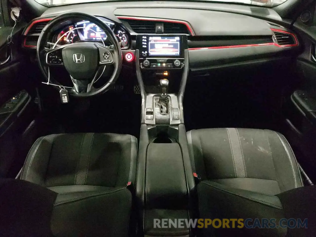 8 fotografías del automóvil dañado SHHFK7H42LU213881 HONDA CIVIC 2020