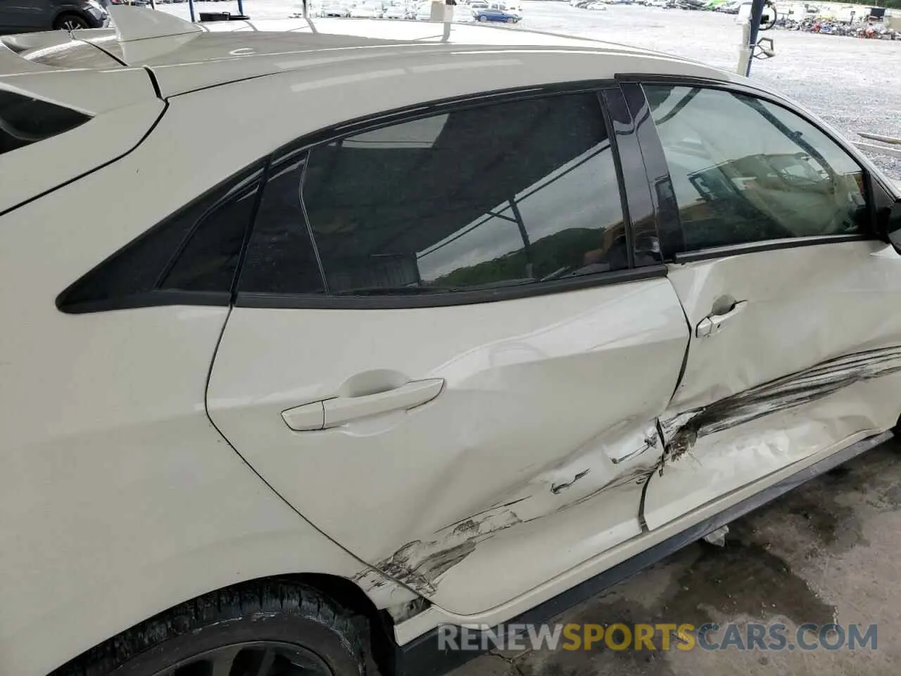 10 fotografías del automóvil dañado SHHFK7H42LU216795 HONDA CIVIC 2020
