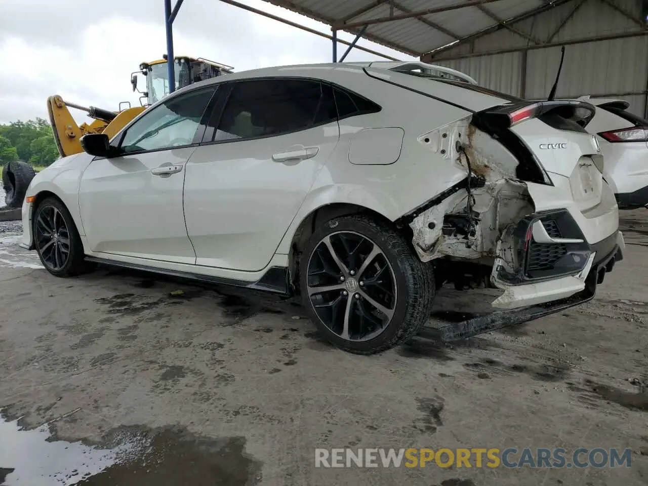 2 fotografías del automóvil dañado SHHFK7H42LU216795 HONDA CIVIC 2020