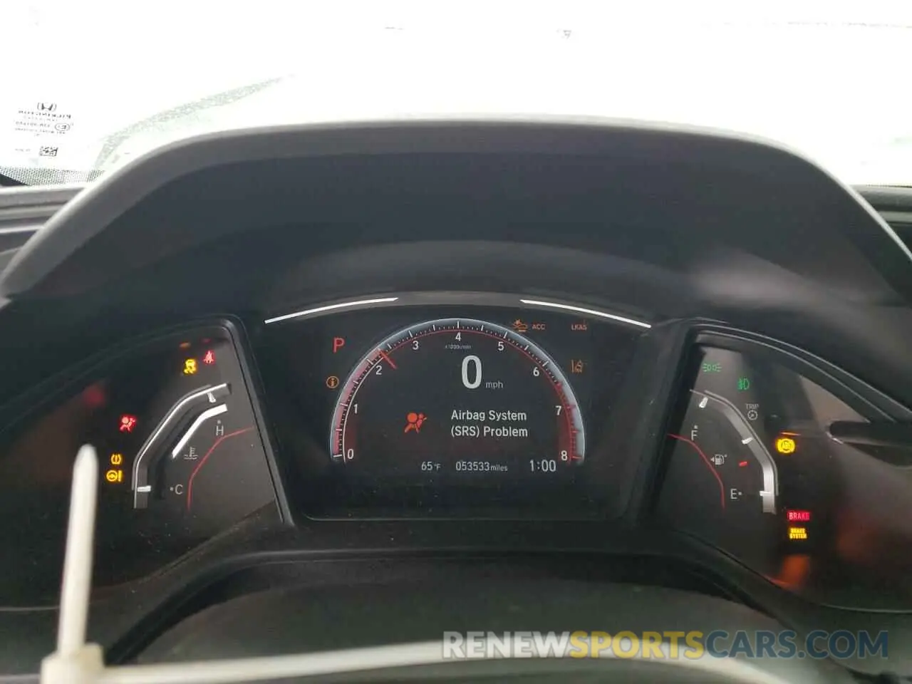 9 fotografías del automóvil dañado SHHFK7H42LU216795 HONDA CIVIC 2020