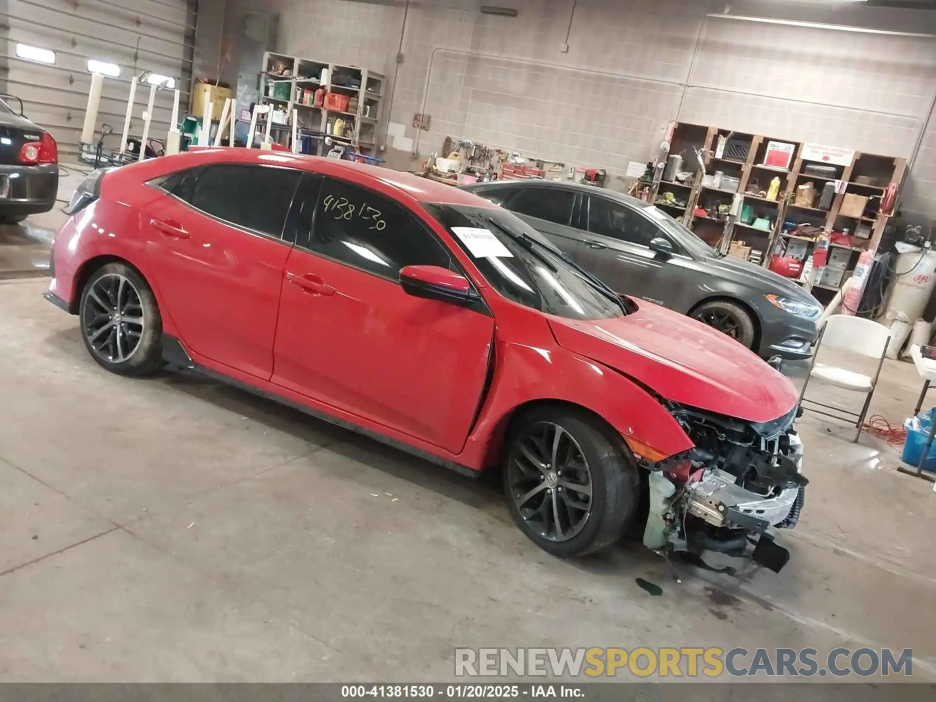 1 fotografías del automóvil dañado SHHFK7H42LU219812 HONDA CIVIC 2020