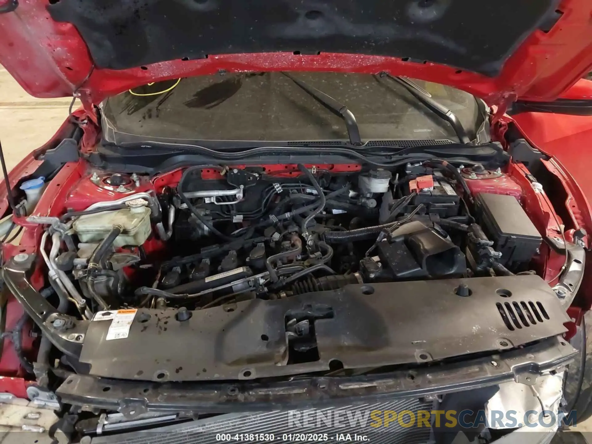 10 fotografías del automóvil dañado SHHFK7H42LU219812 HONDA CIVIC 2020