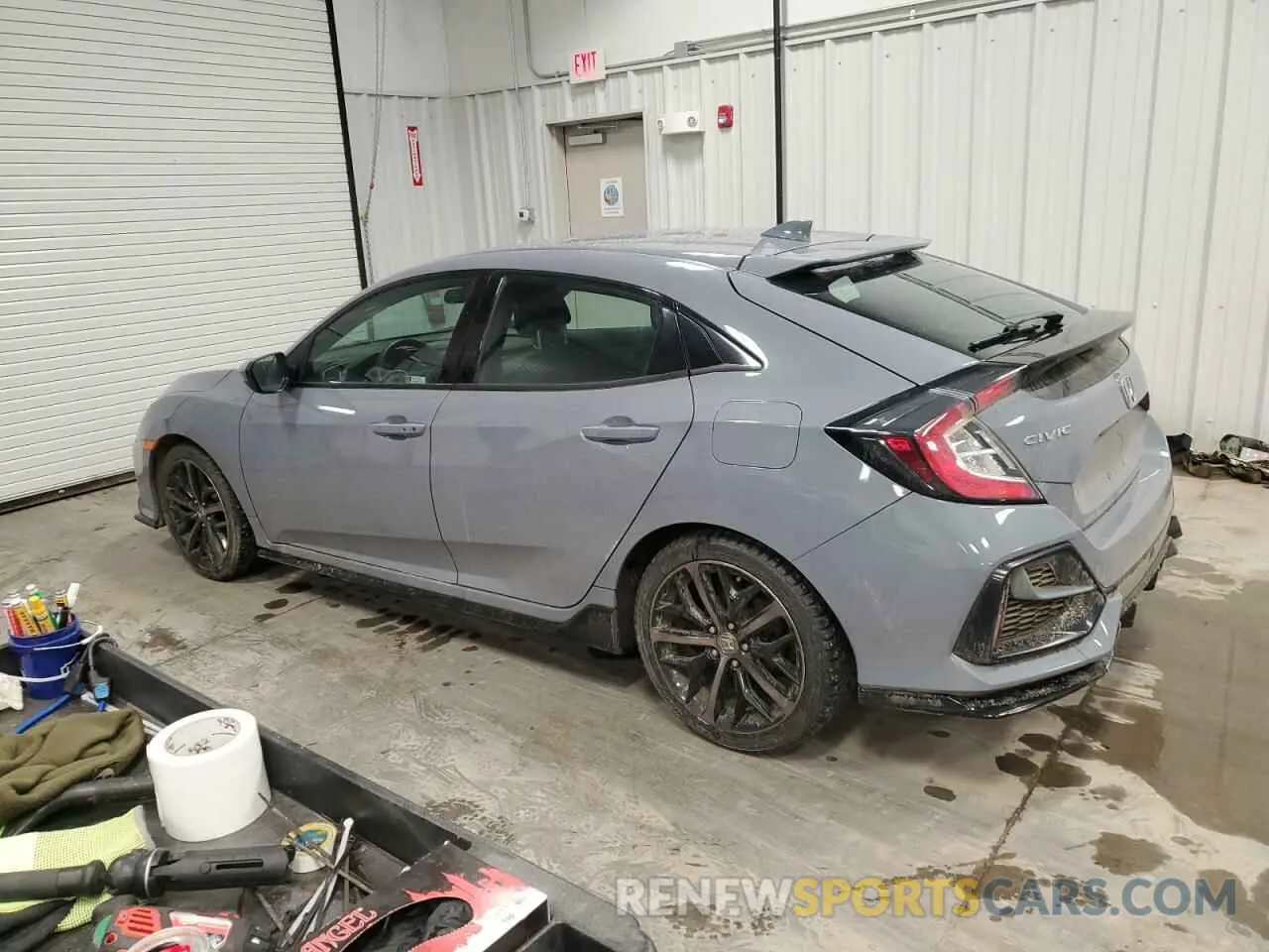 2 fotografías del automóvil dañado SHHFK7H42LU422506 HONDA CIVIC 2020