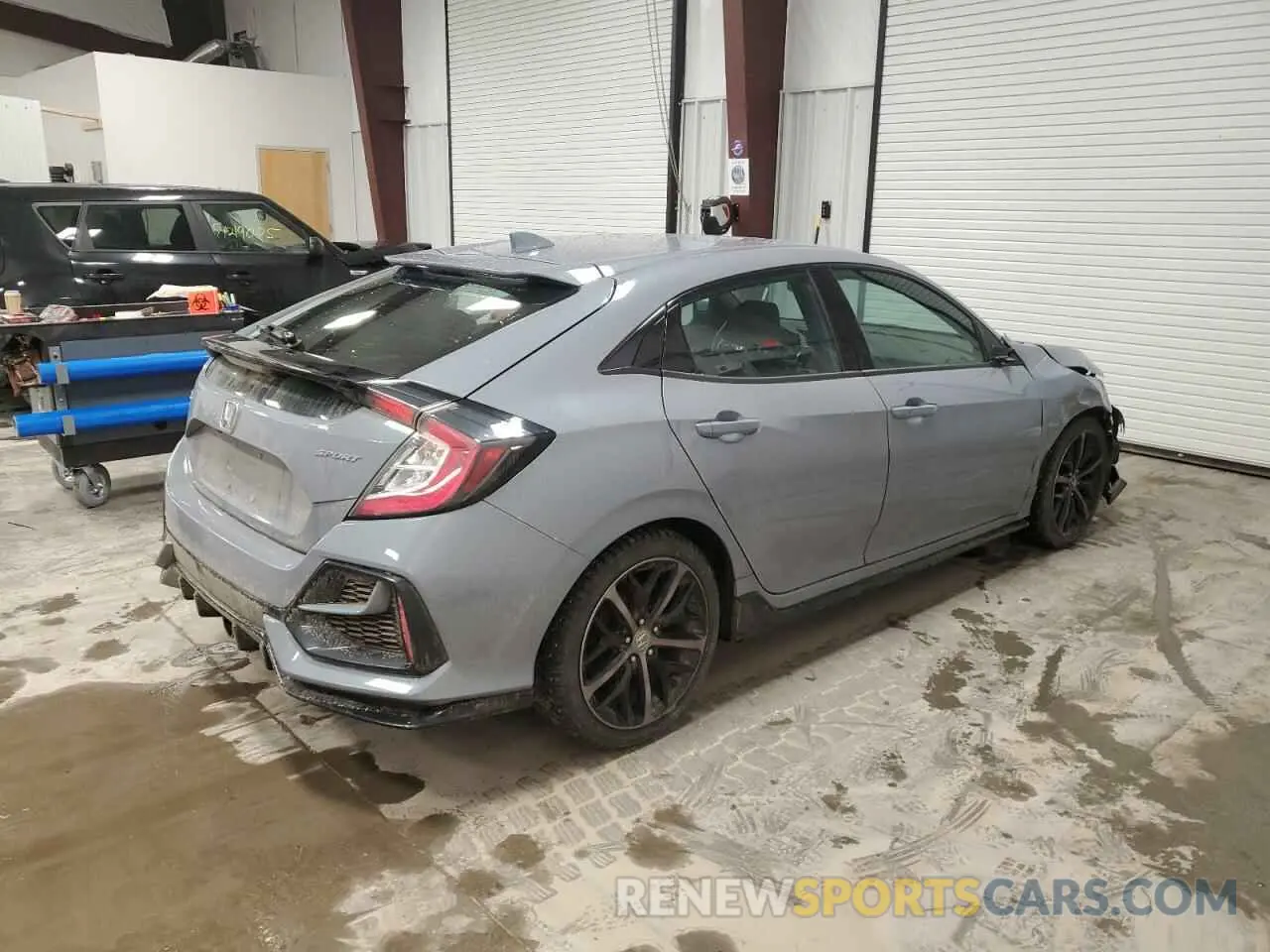 3 fotografías del automóvil dañado SHHFK7H42LU422506 HONDA CIVIC 2020