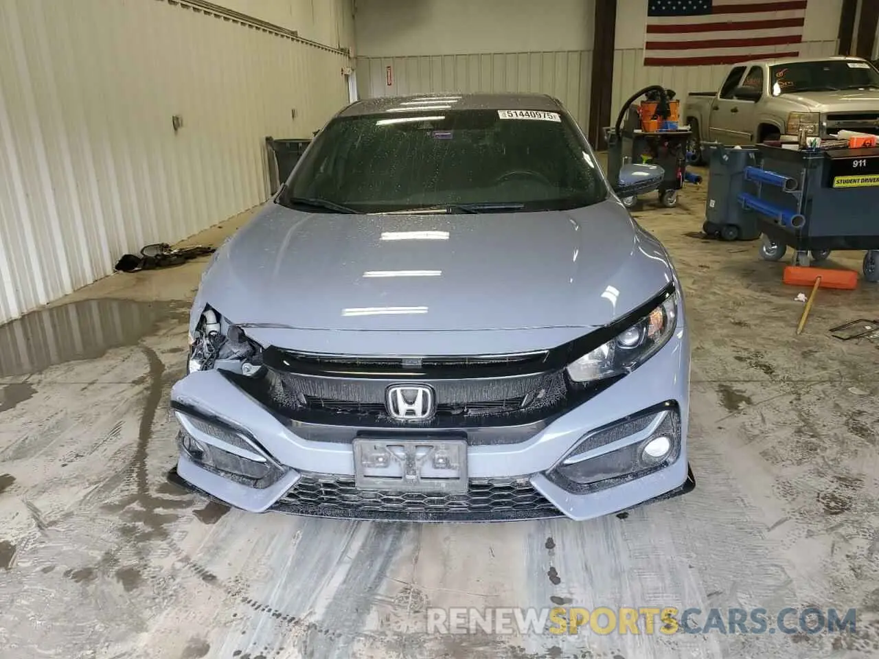 5 fotografías del automóvil dañado SHHFK7H42LU422506 HONDA CIVIC 2020