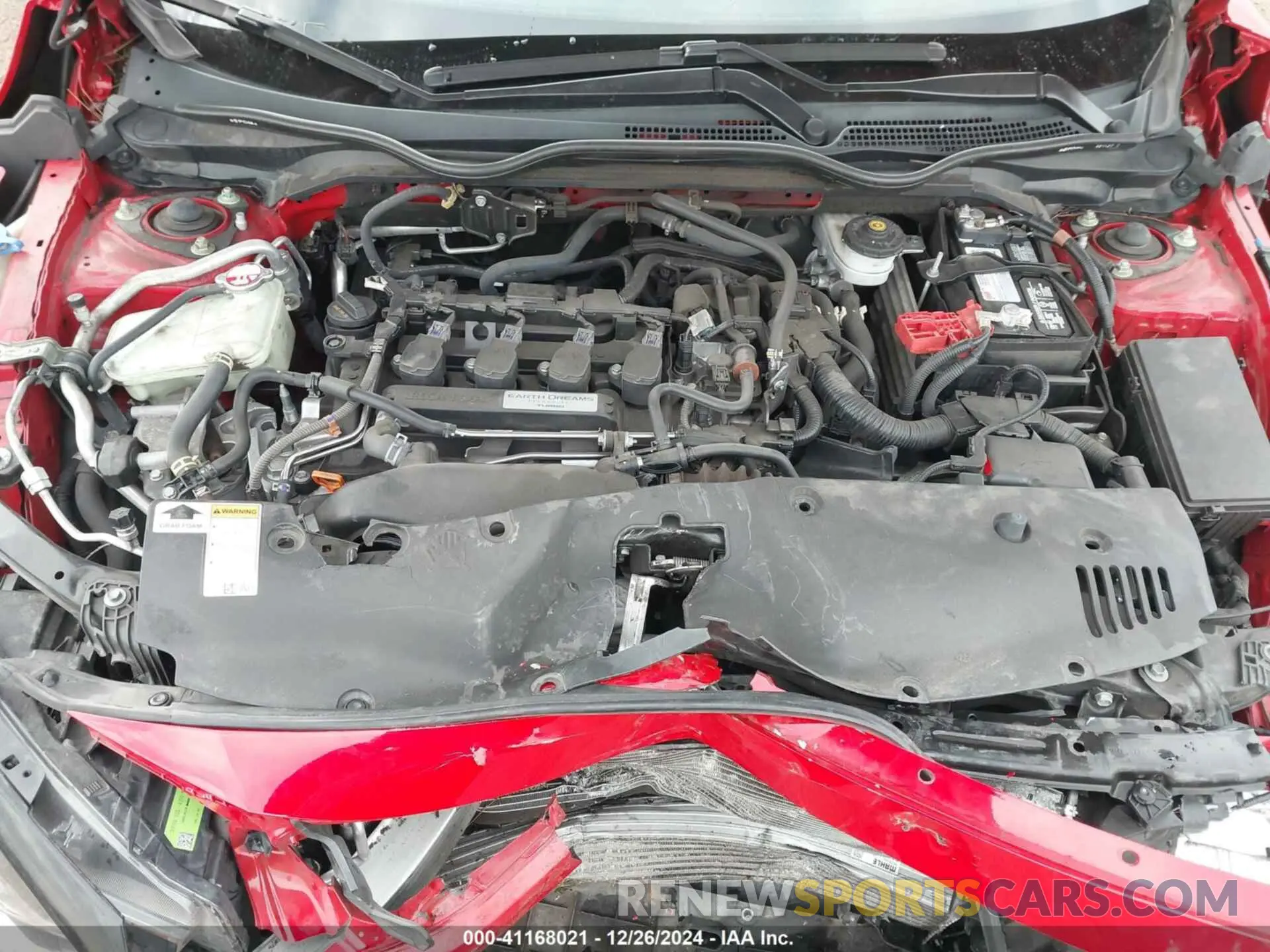 10 fotografías del automóvil dañado SHHFK7H42LU422523 HONDA CIVIC 2020