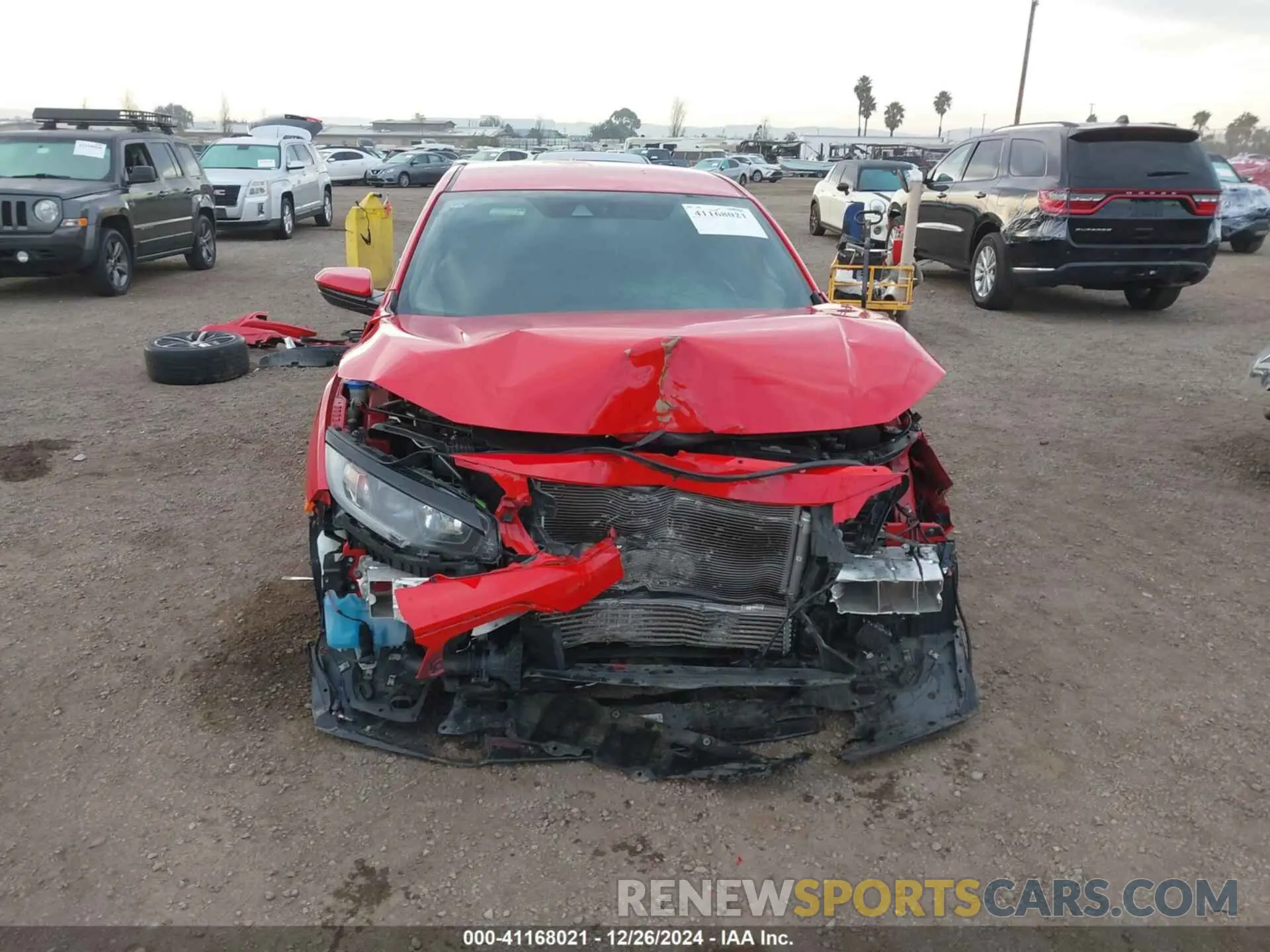 12 fotografías del automóvil dañado SHHFK7H42LU422523 HONDA CIVIC 2020