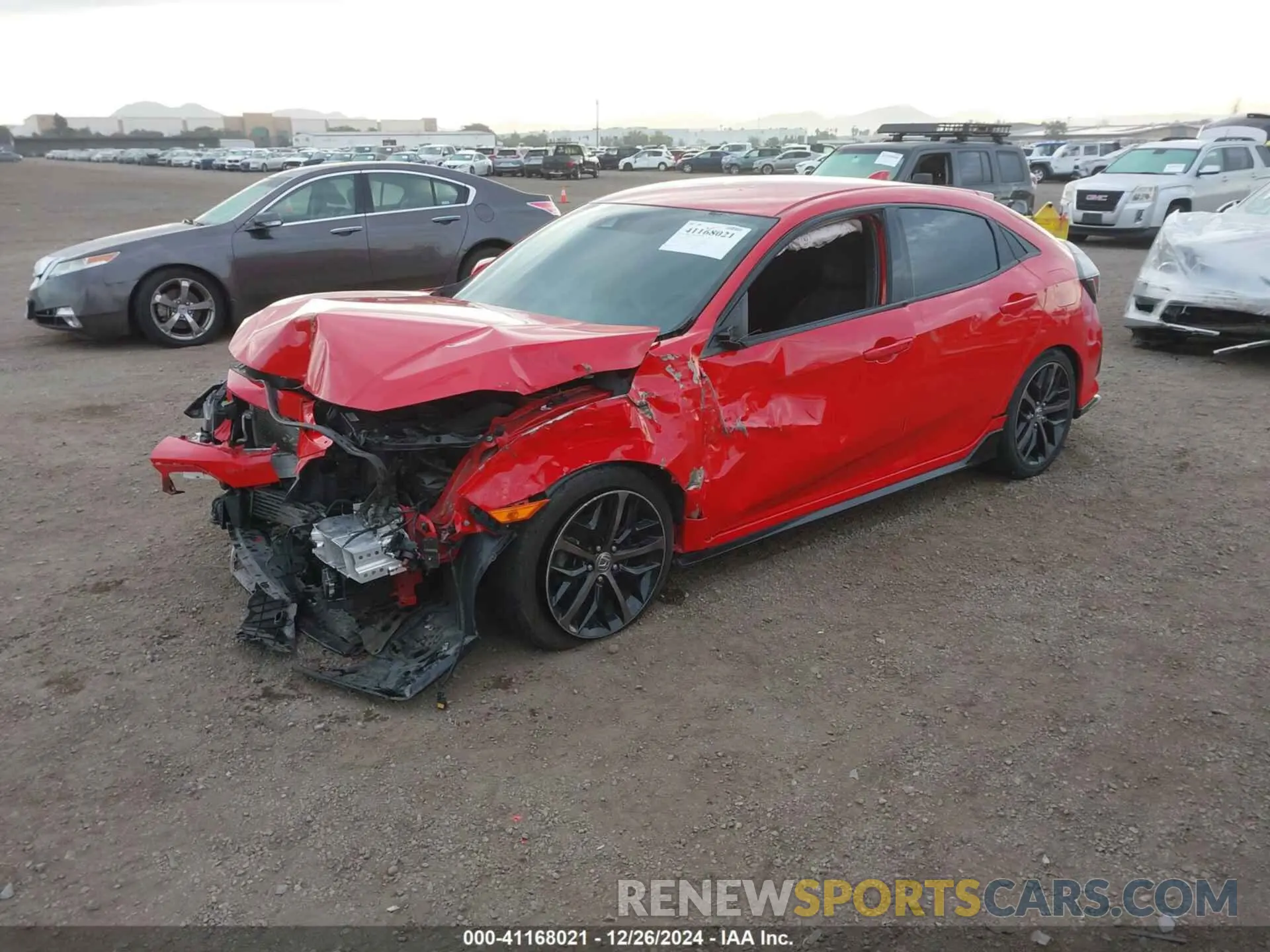 2 fotografías del automóvil dañado SHHFK7H42LU422523 HONDA CIVIC 2020