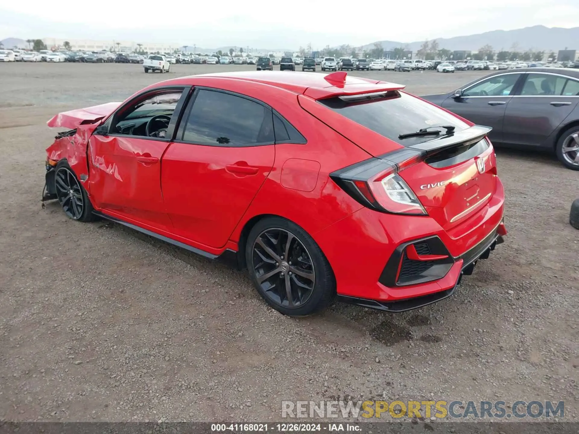 3 fotografías del automóvil dañado SHHFK7H42LU422523 HONDA CIVIC 2020