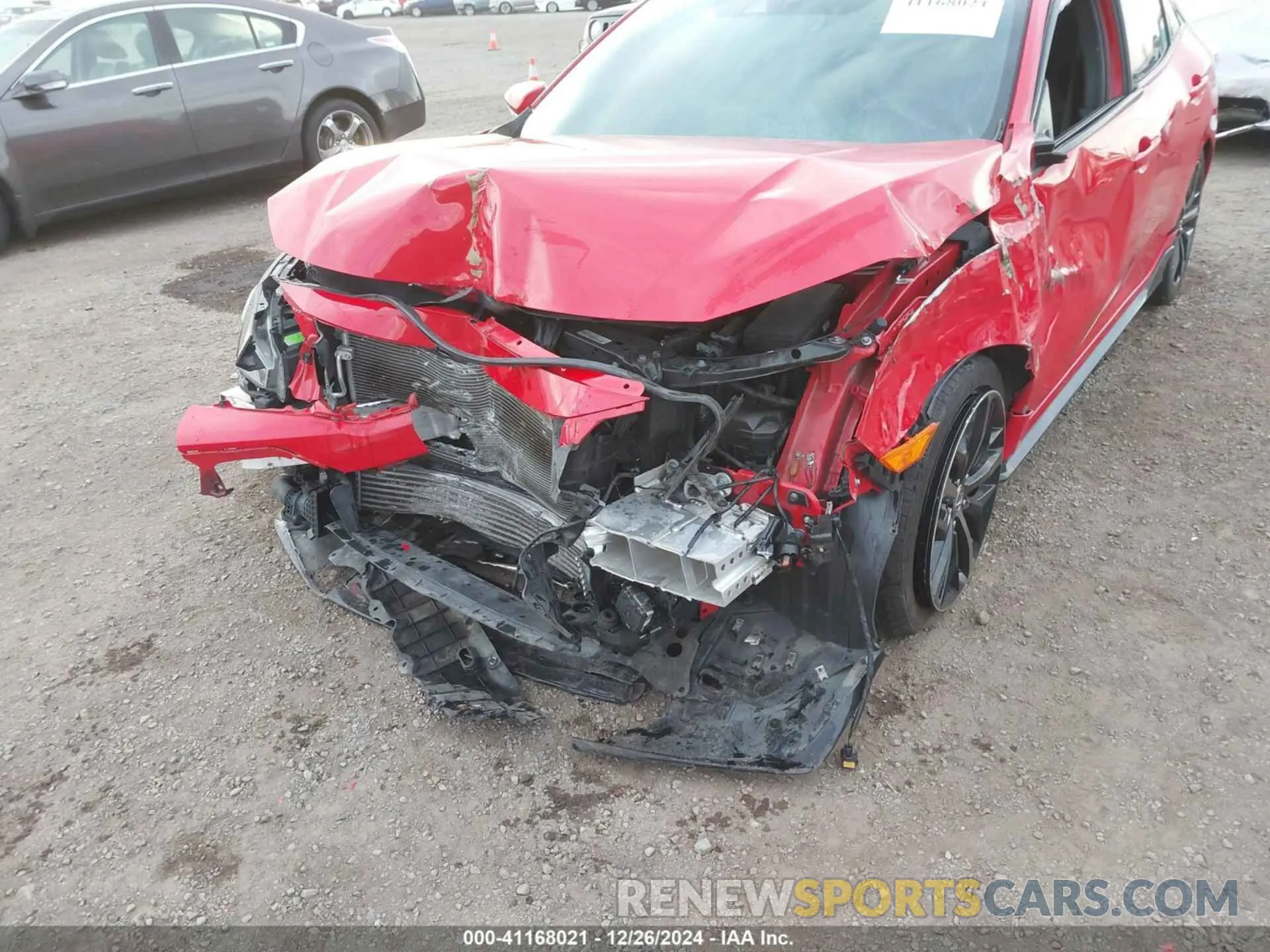 6 fotografías del automóvil dañado SHHFK7H42LU422523 HONDA CIVIC 2020