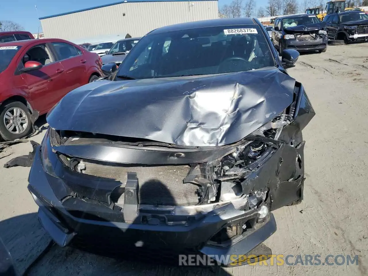 5 fotografías del automóvil dañado SHHFK7H43LU220452 HONDA CIVIC 2020