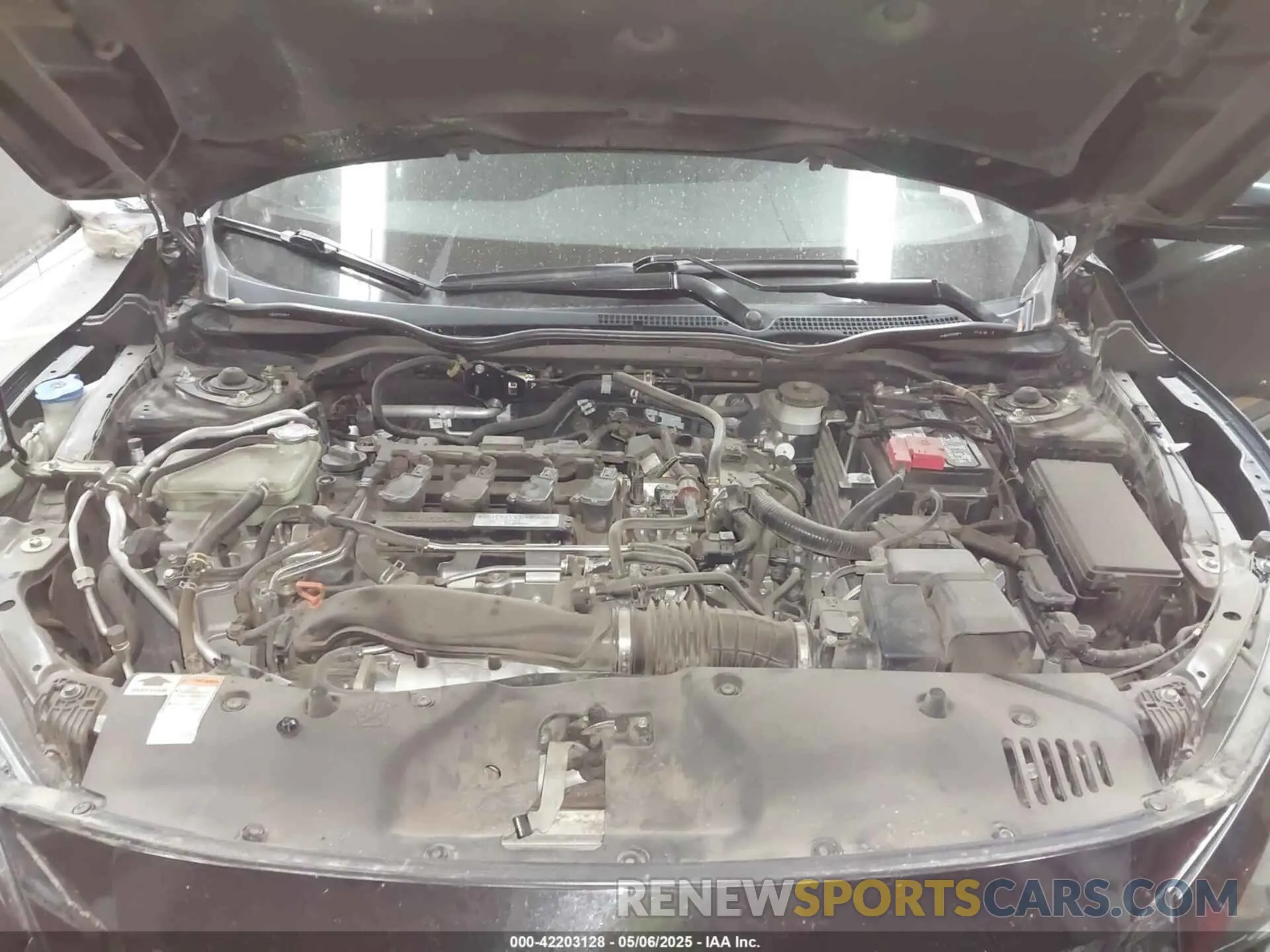 10 fotografías del automóvil dañado SHHFK7H43LU221147 HONDA CIVIC 2020