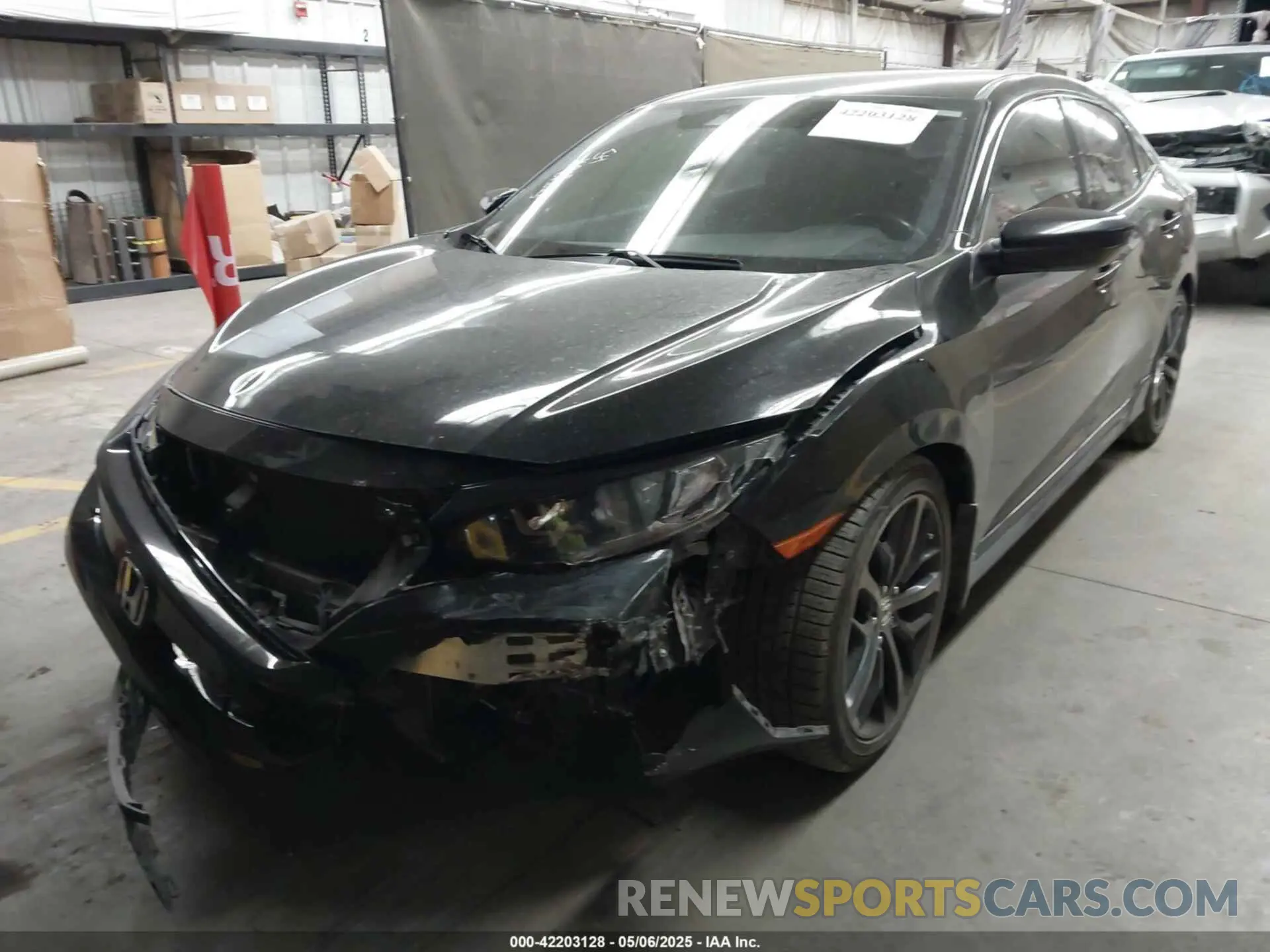 2 fotografías del automóvil dañado SHHFK7H43LU221147 HONDA CIVIC 2020