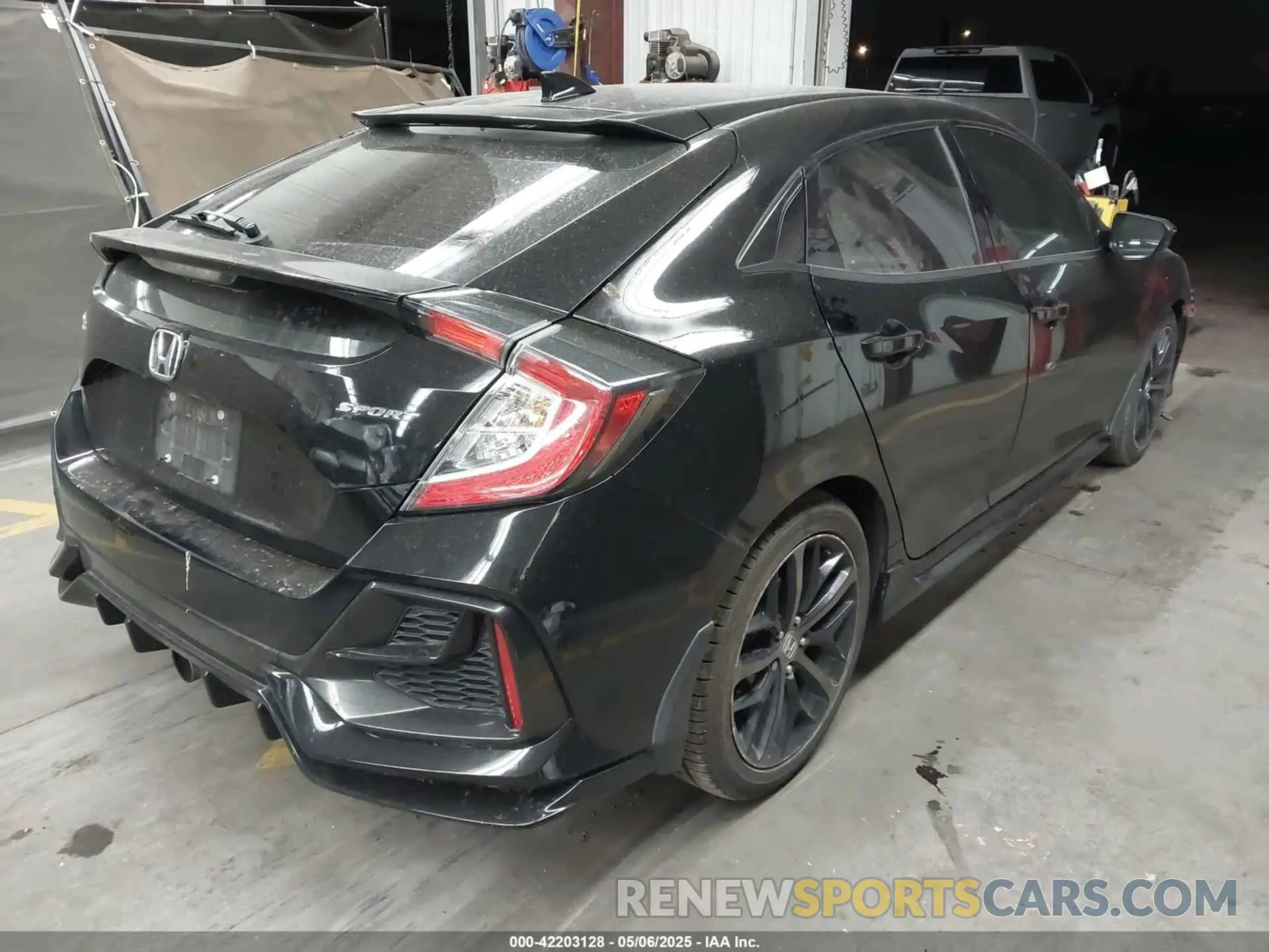4 fotografías del automóvil dañado SHHFK7H43LU221147 HONDA CIVIC 2020