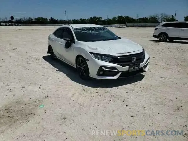 10 fotografías del automóvil dañado SHHFK7H44LU201151 HONDA CIVIC 2020