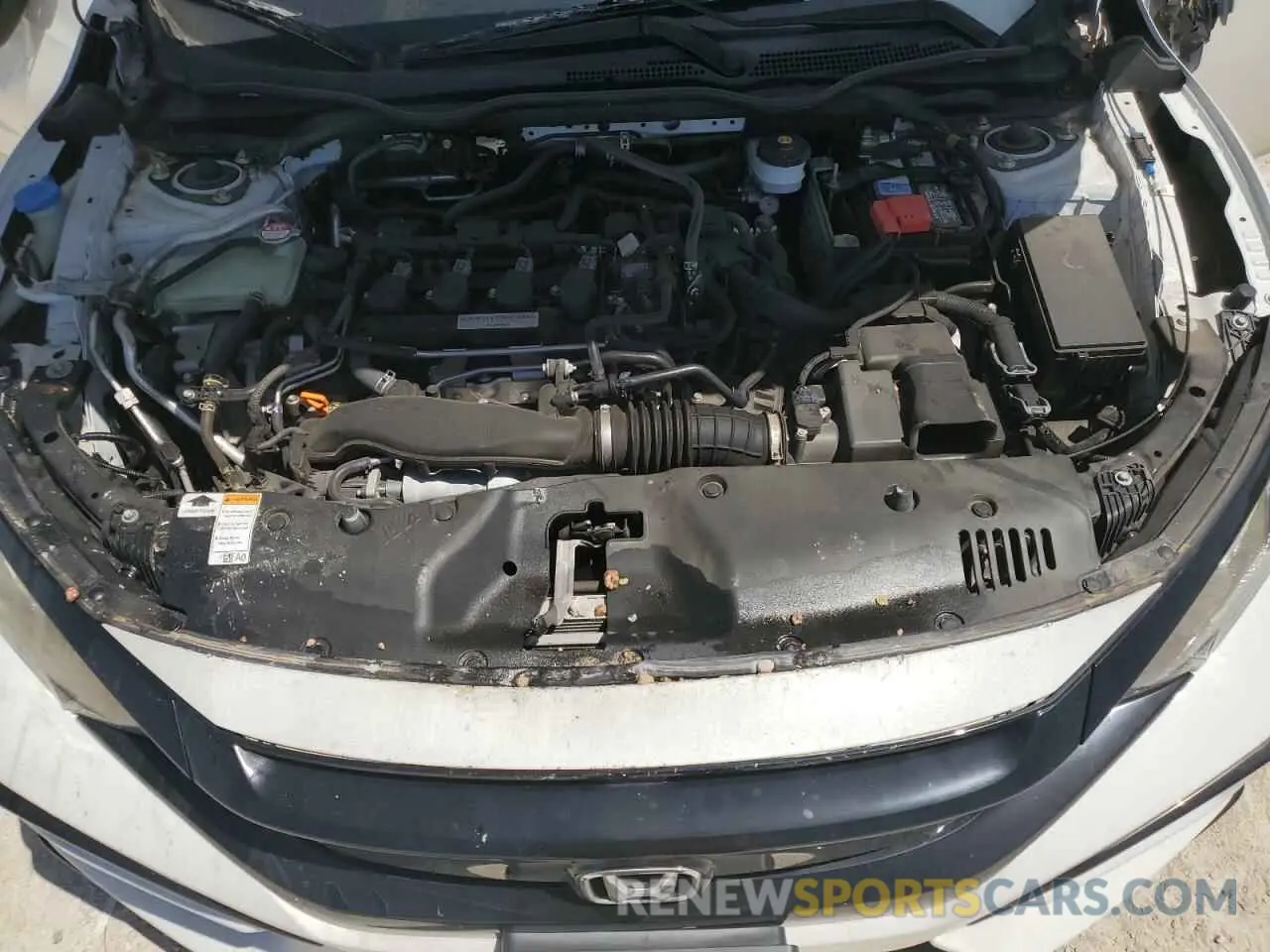 13 fotografías del automóvil dañado SHHFK7H44LU201151 HONDA CIVIC 2020