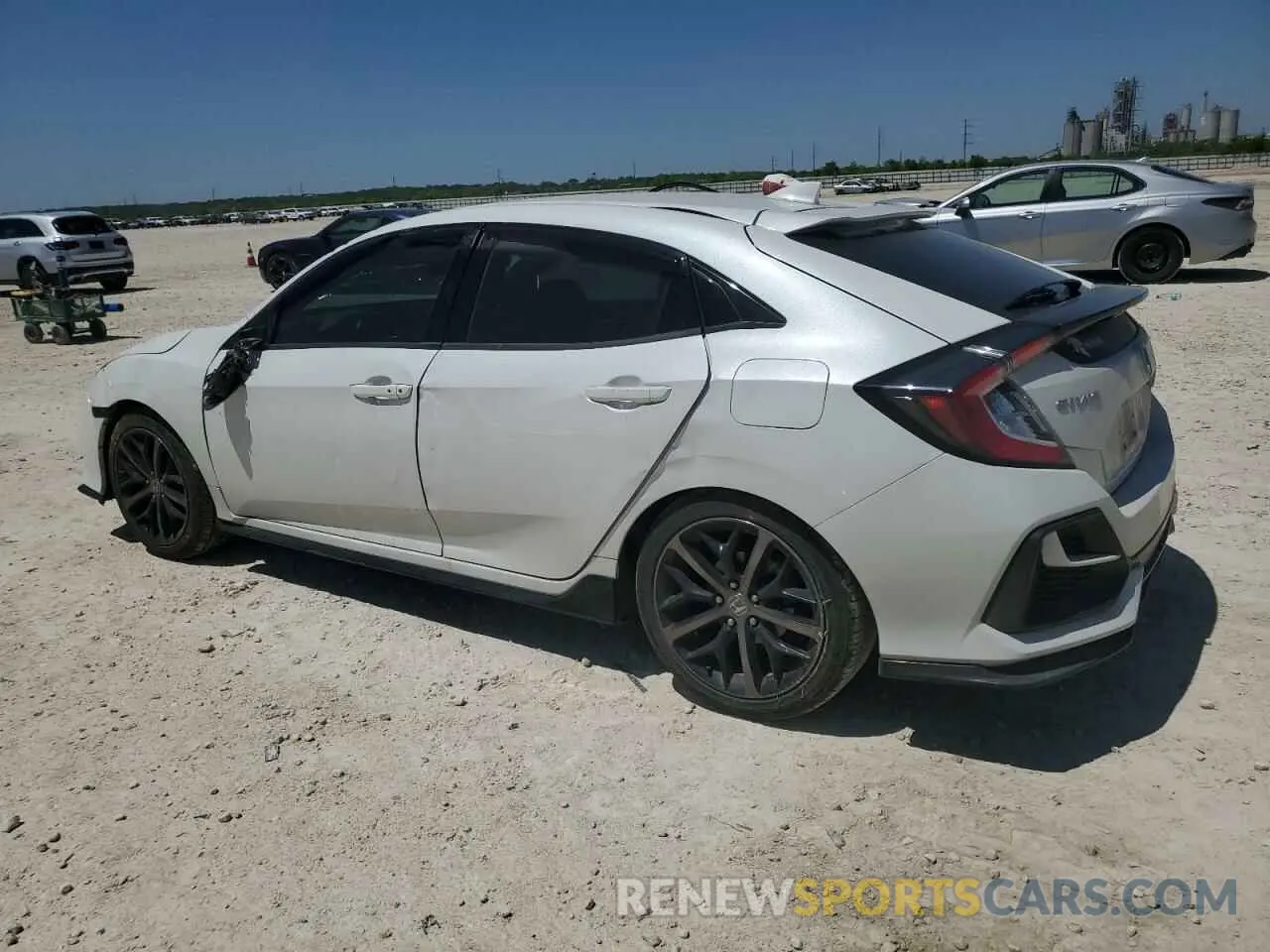 2 fotografías del automóvil dañado SHHFK7H44LU201151 HONDA CIVIC 2020