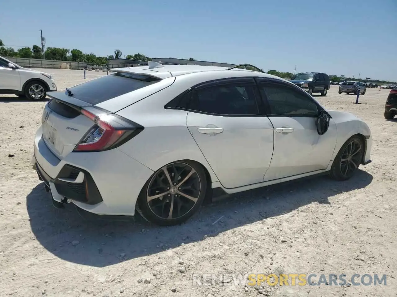 3 fotografías del automóvil dañado SHHFK7H44LU201151 HONDA CIVIC 2020